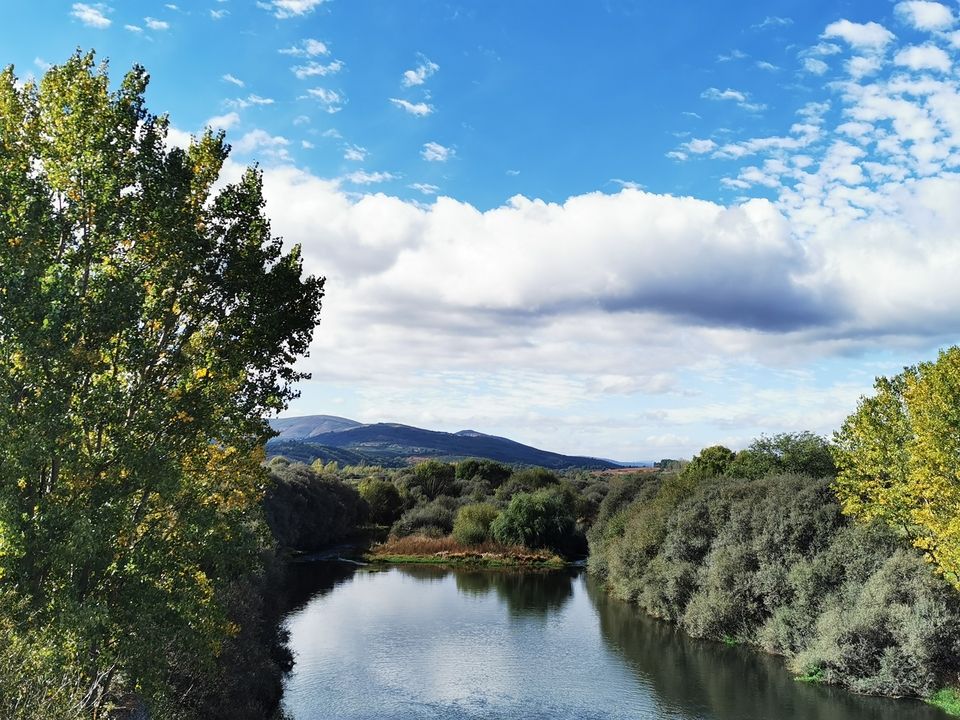 Auf der Brücke über den Rio Zêzere bei Alcaria