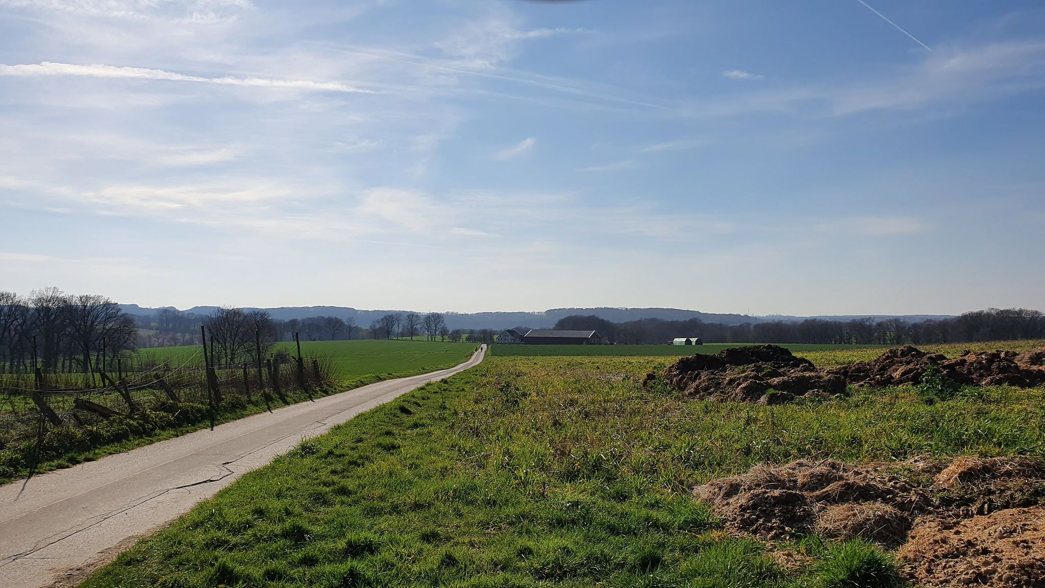 Weitblick Richtung Ruhrtal in Mülheim