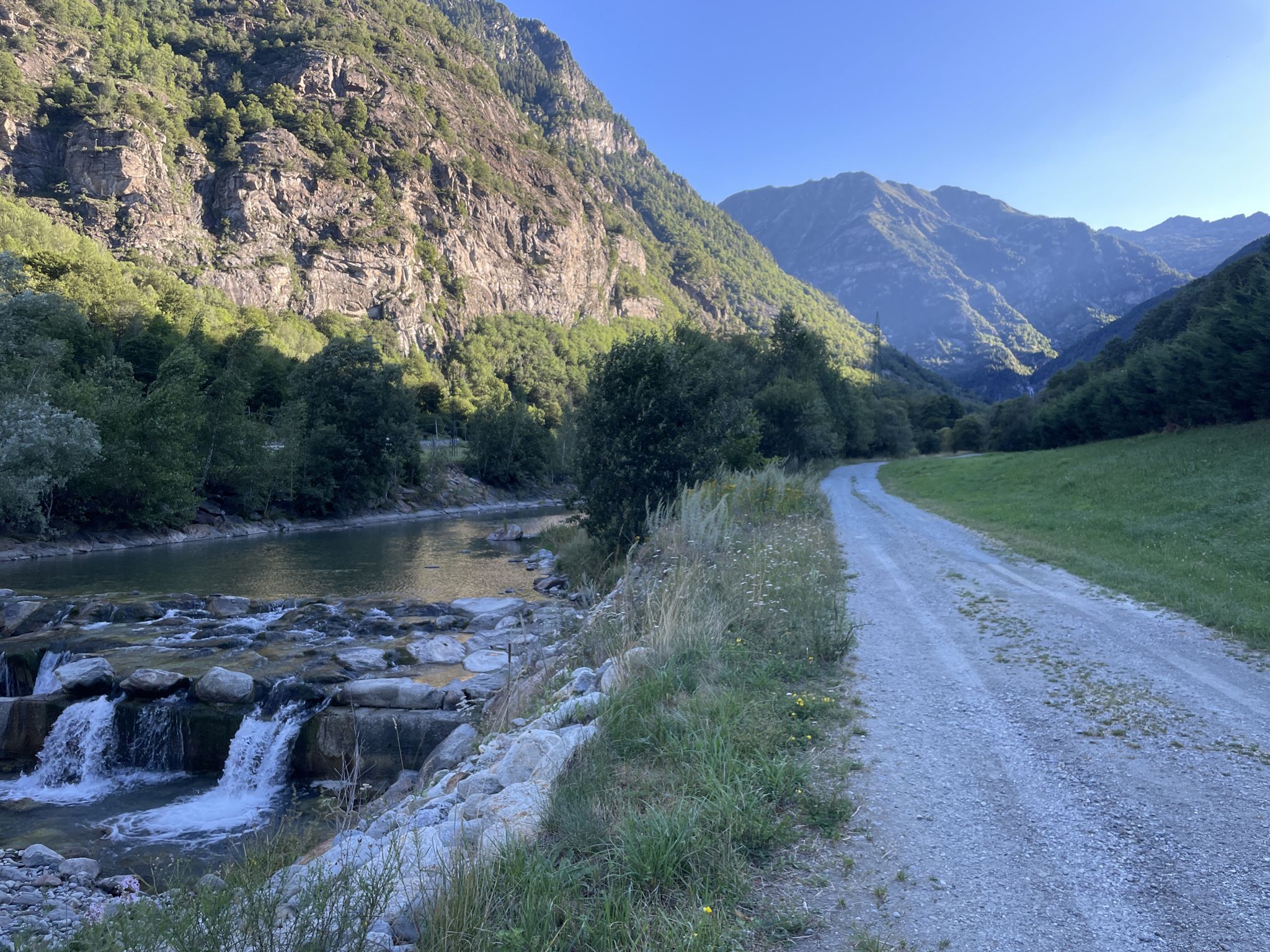 Da Fontainemore verso Issime