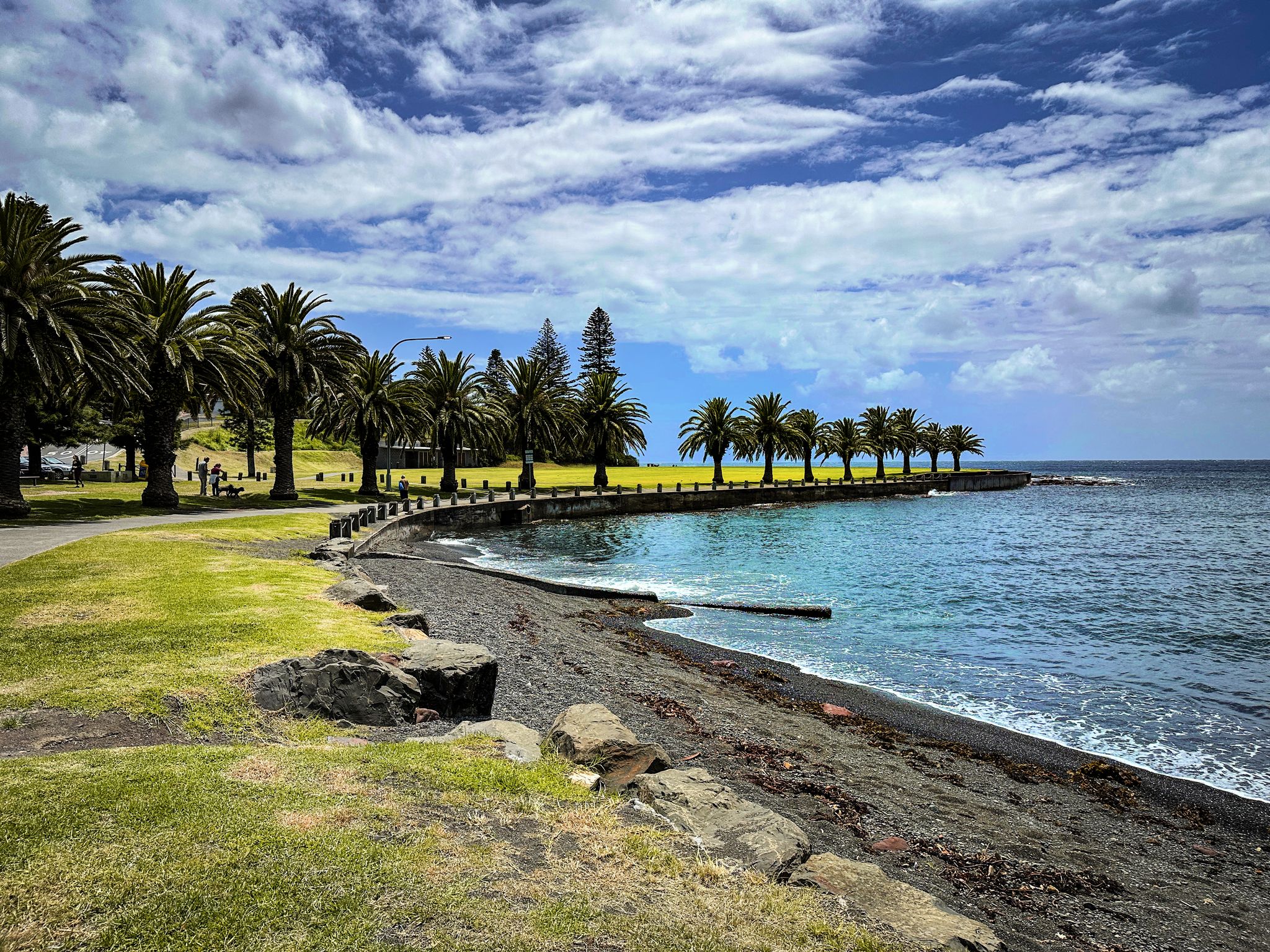 Schöne Promenade zum Blowhole