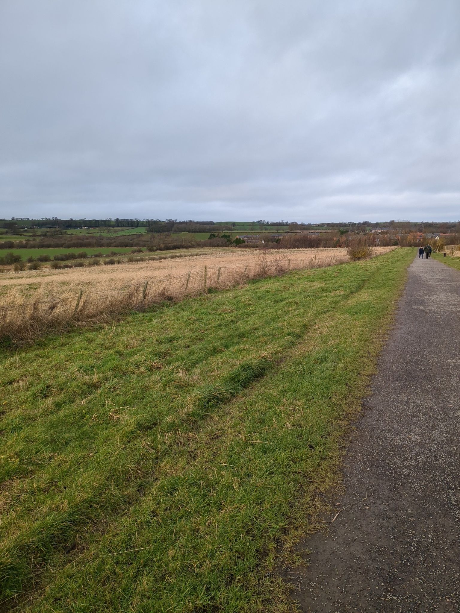 part of my gravel loop. good view!