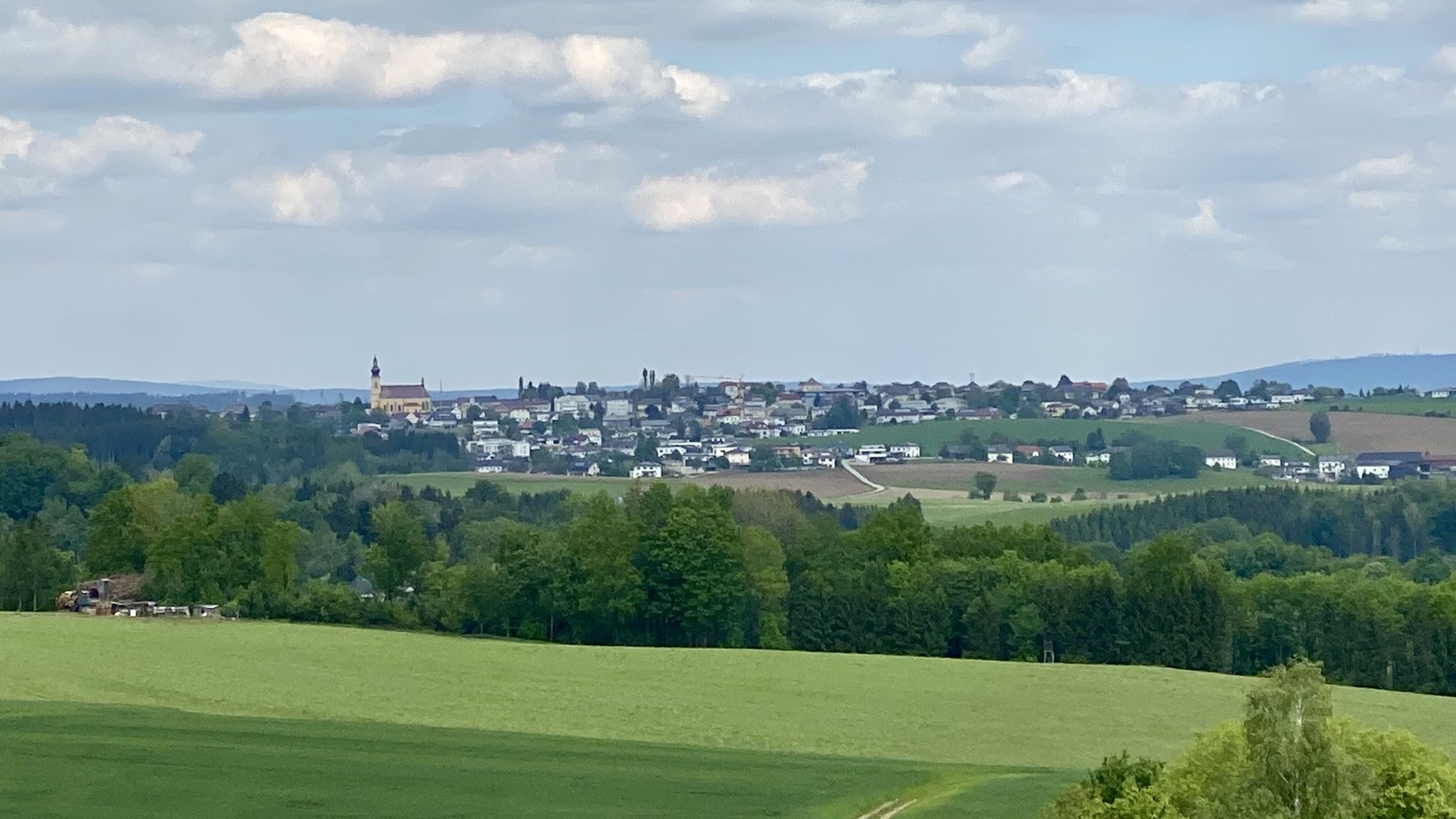 Blick nach Altenfelden