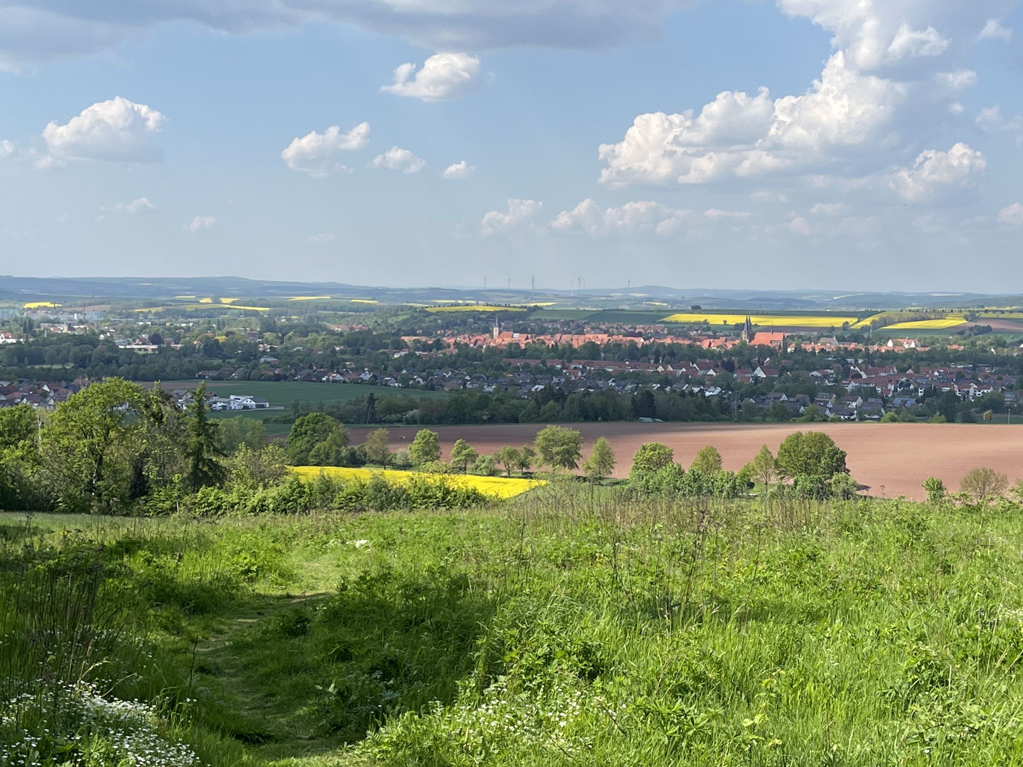 Ausblick von der Schutzhütte Lindenberg