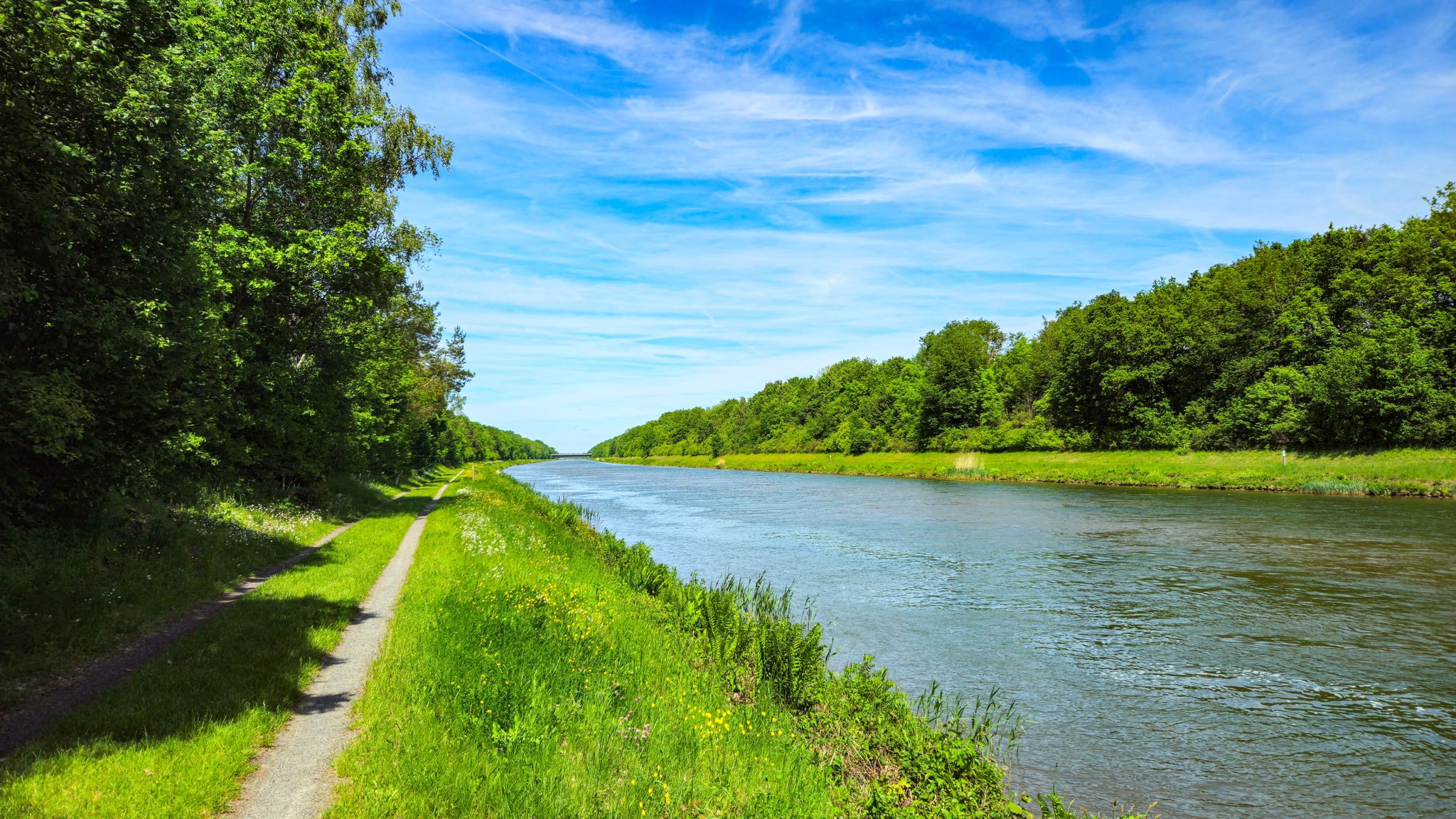 Blick ElbeseitenKanal