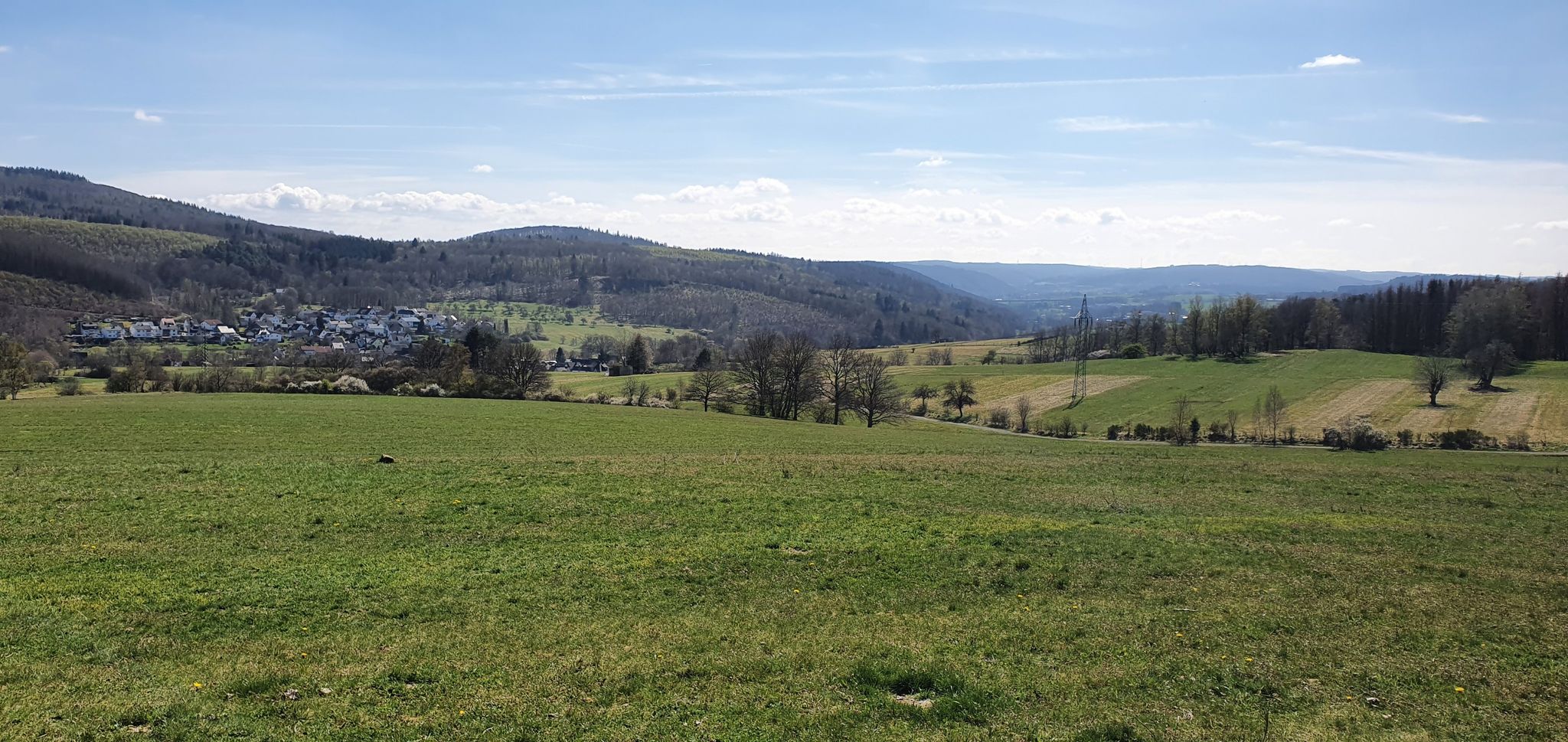 Blick über Niederroßbach