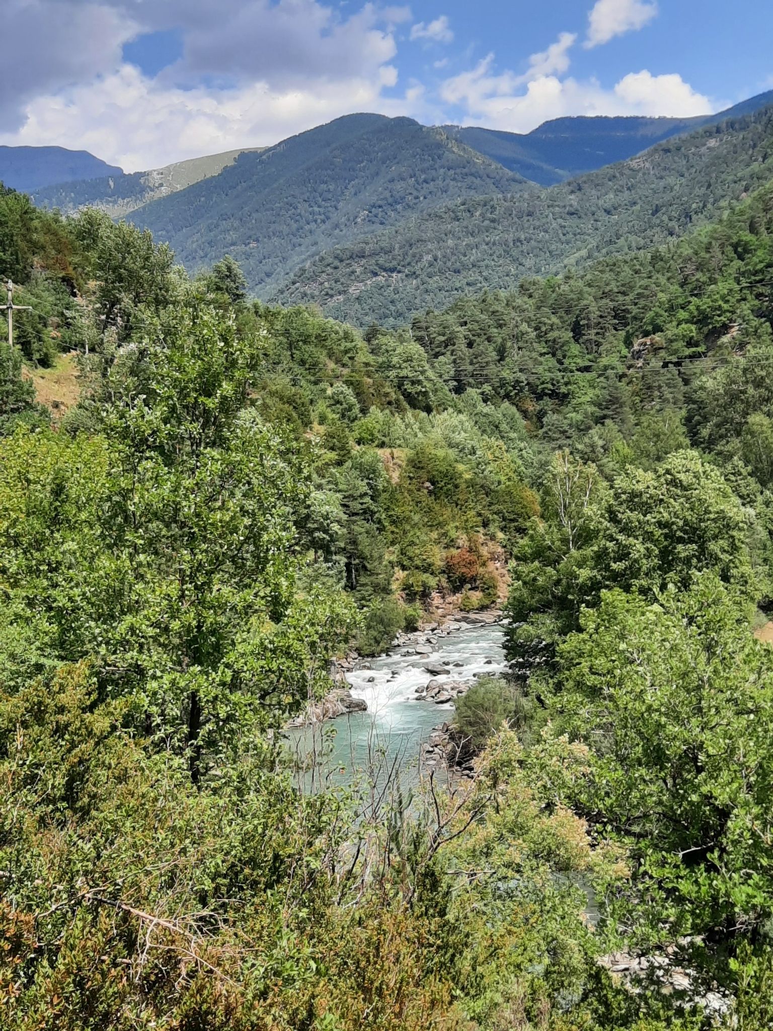 dans la montee vers Torla