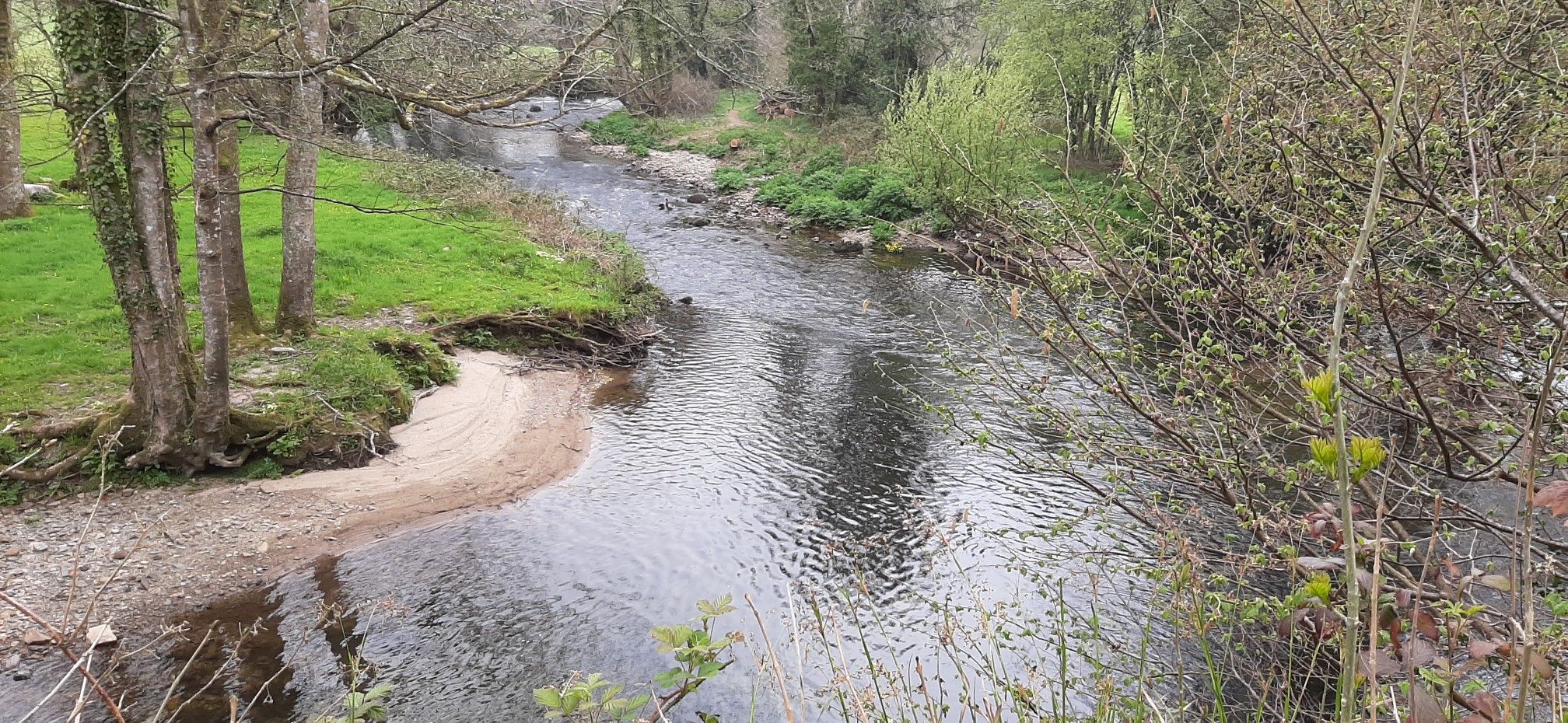 The Camel River between Bodmin and wenfordbridge.
