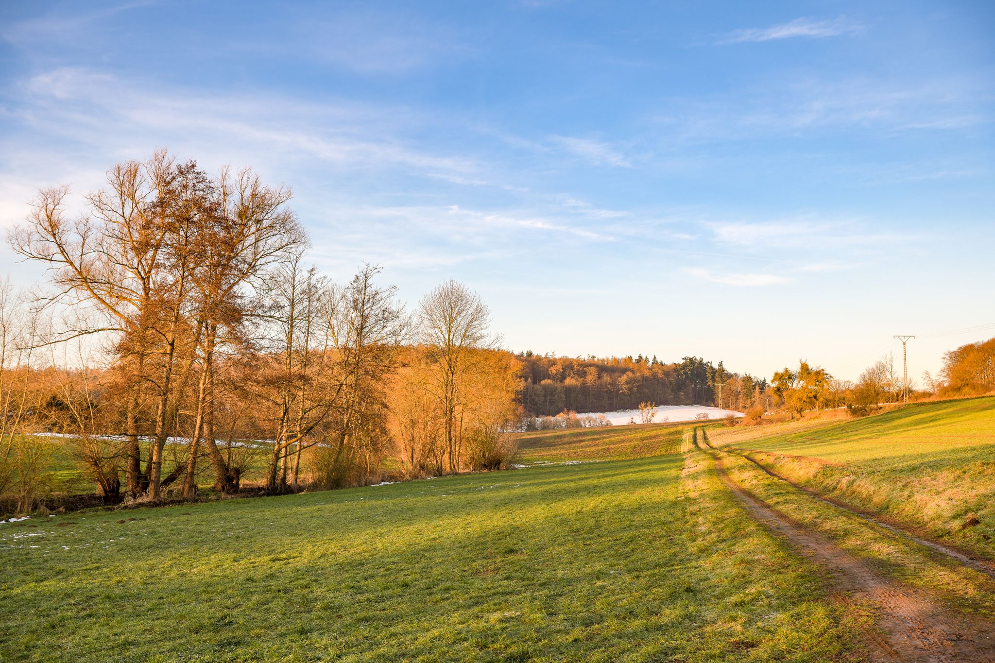 Weg an der Bicke