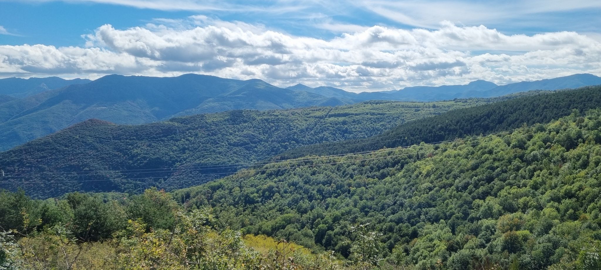 Blick zum Startpunkt