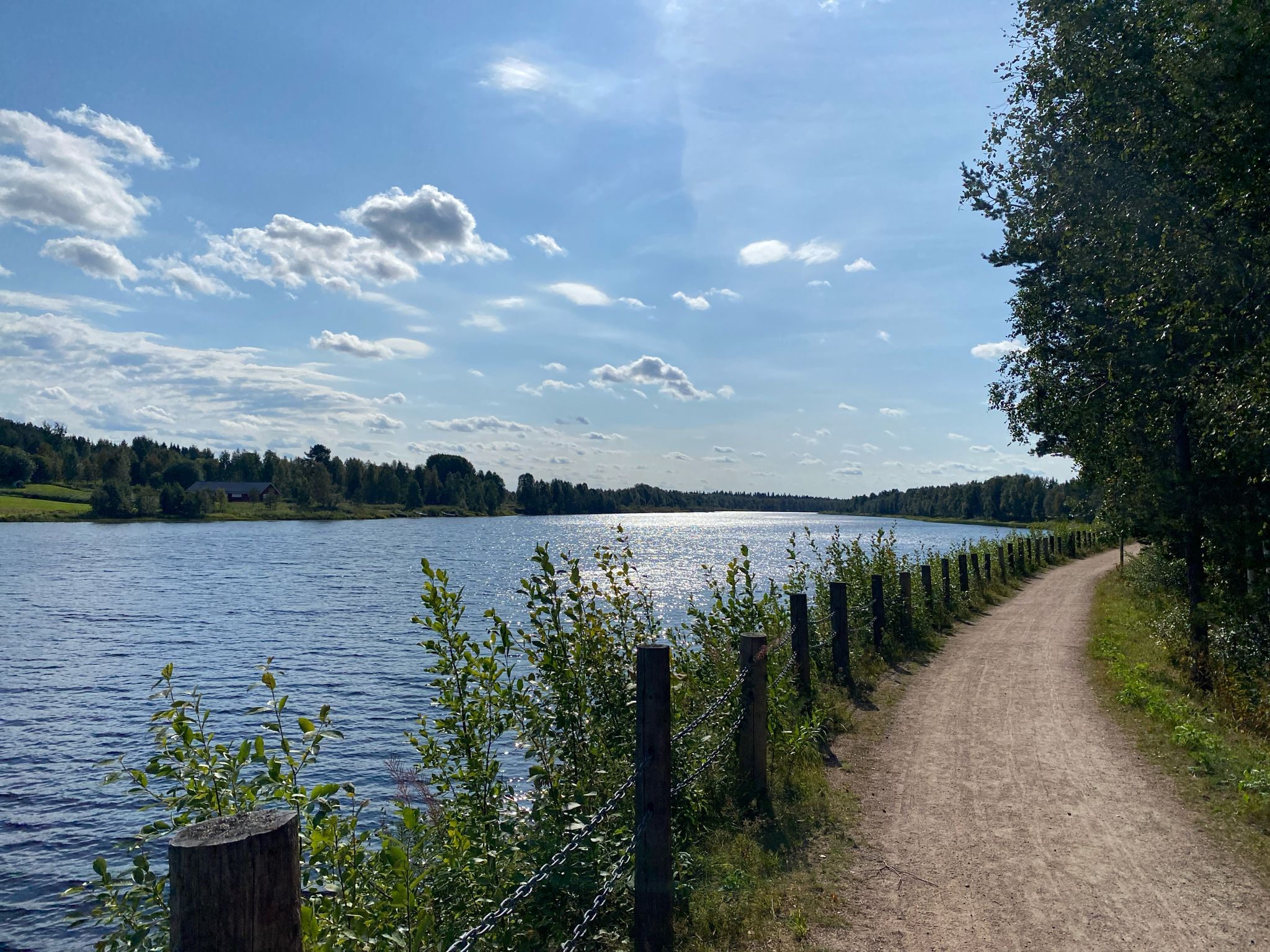 Fluß Kitinen