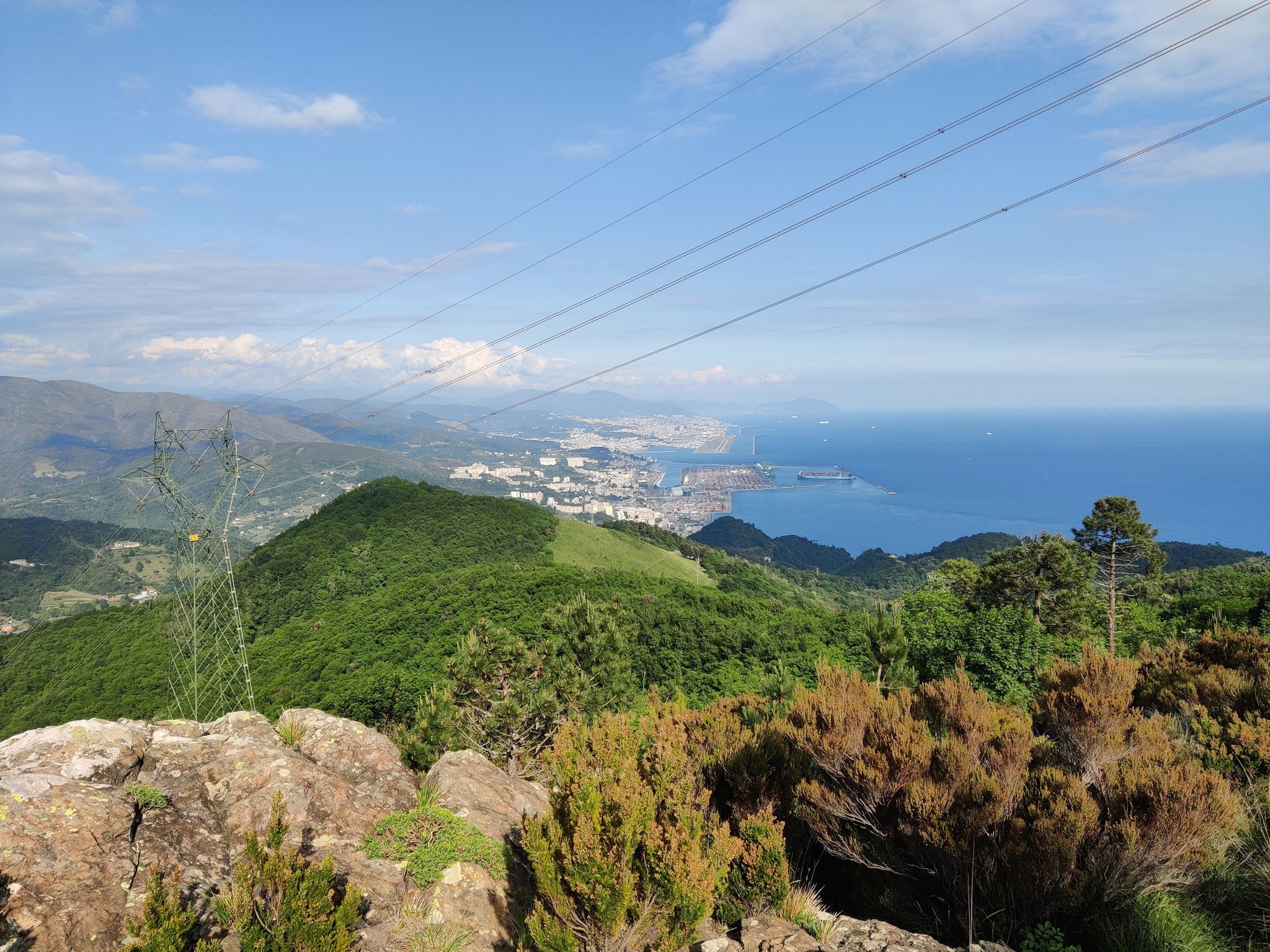 Panorama su Genova
