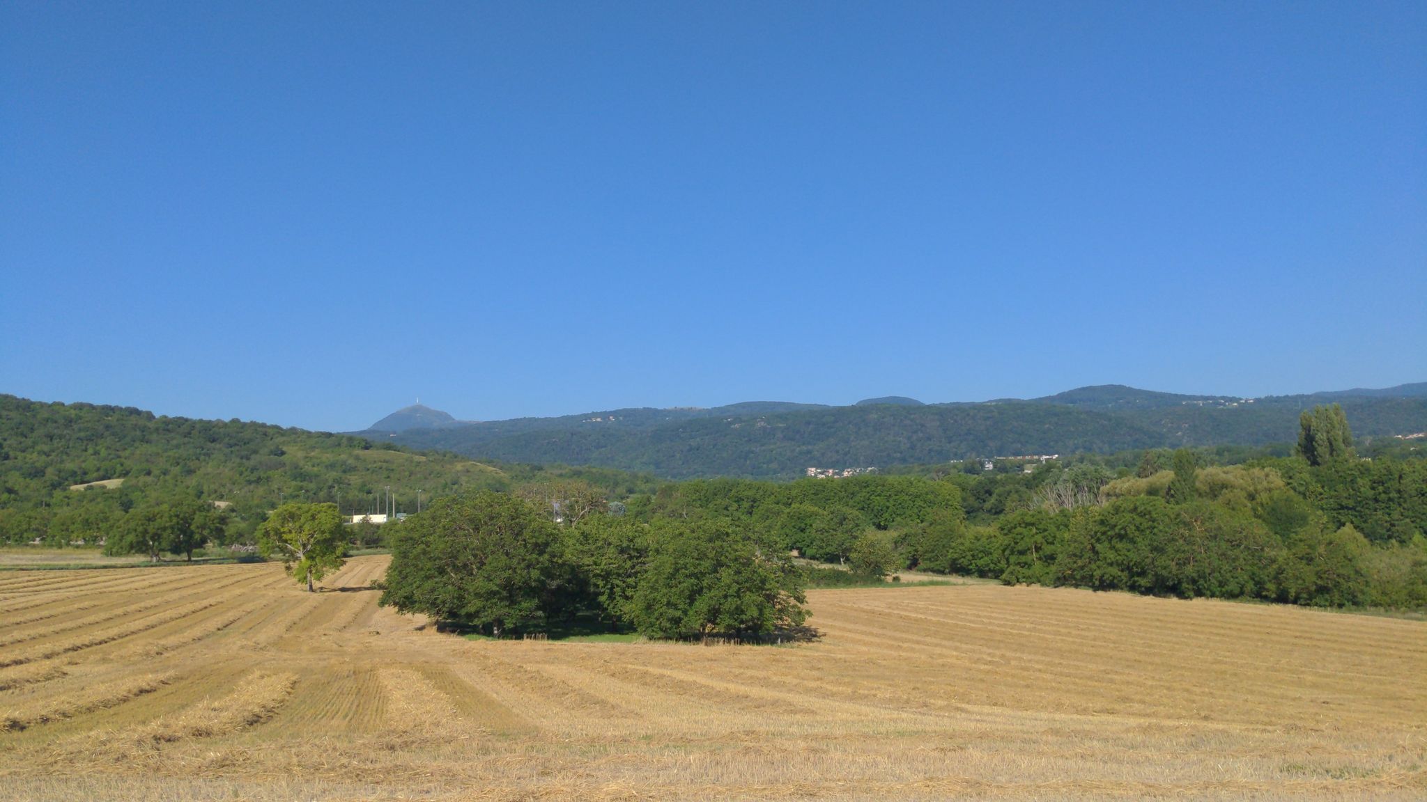 Vue sur le Puy de Dôme