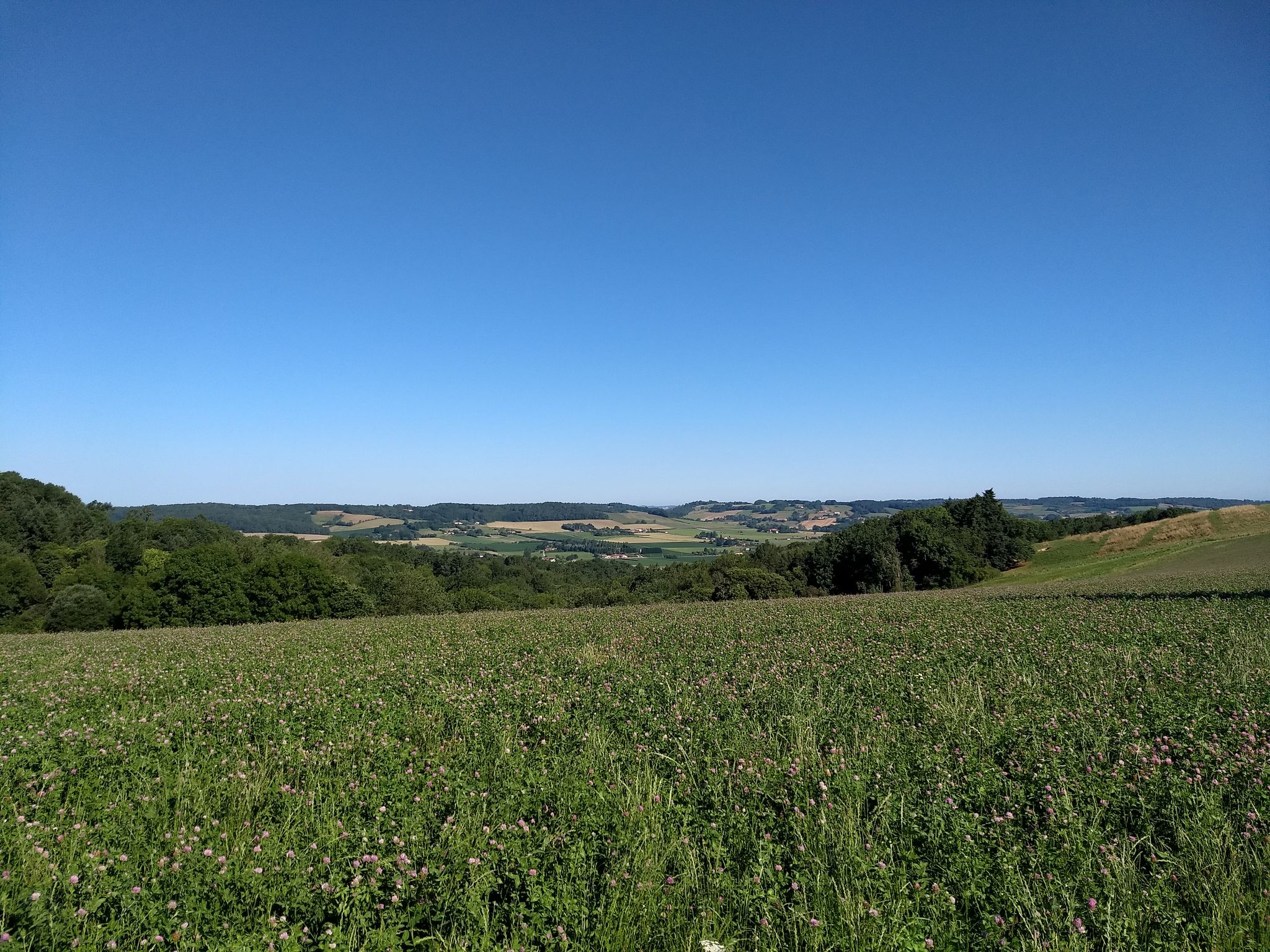 La vallée du Gers.