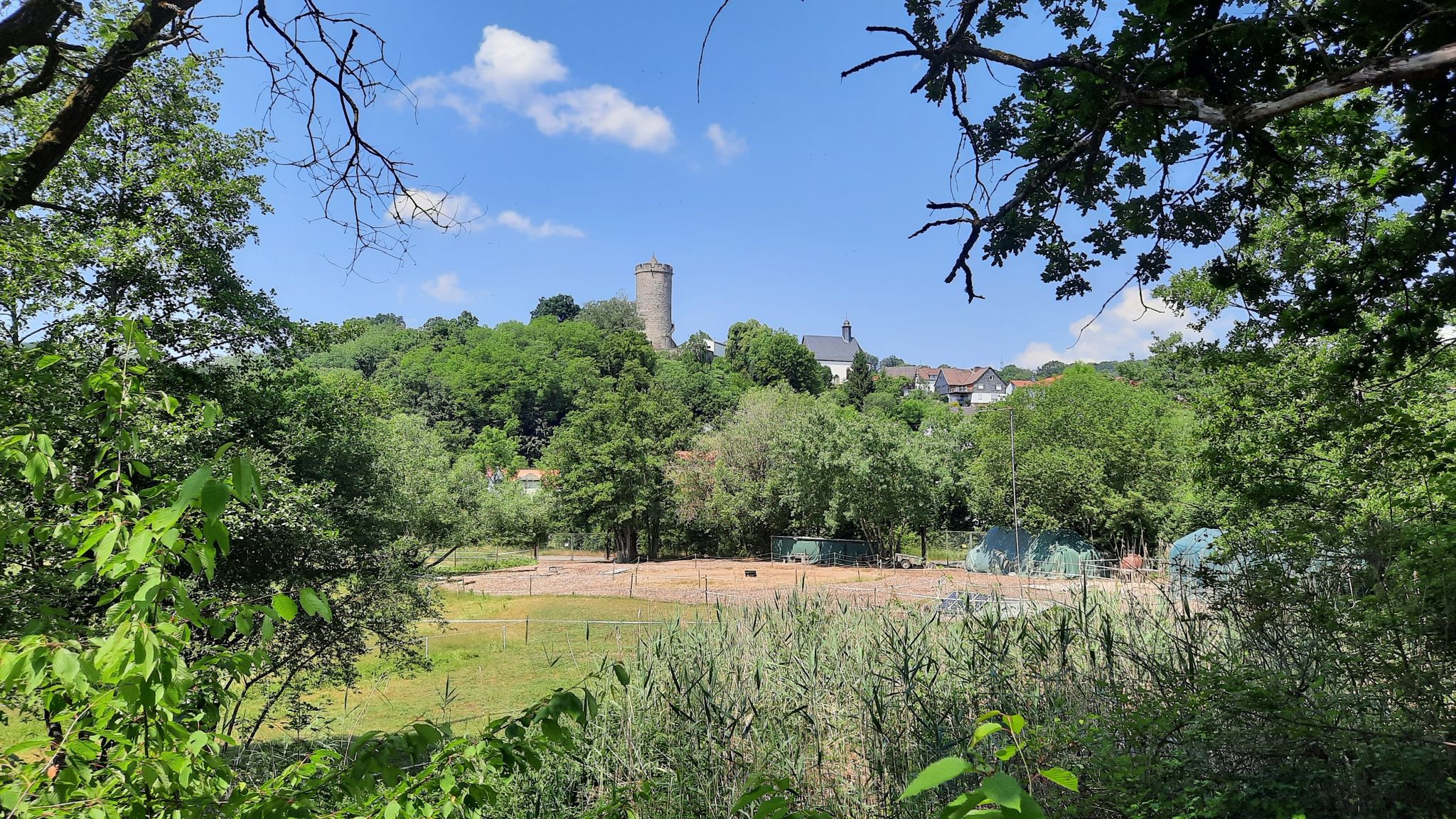 Lißberg mit Schloß