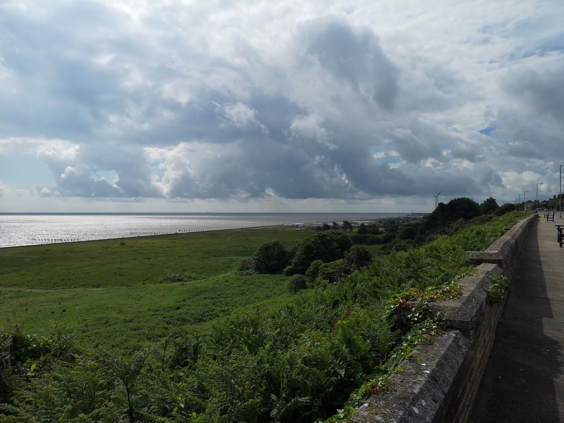 Lowestoft cliff