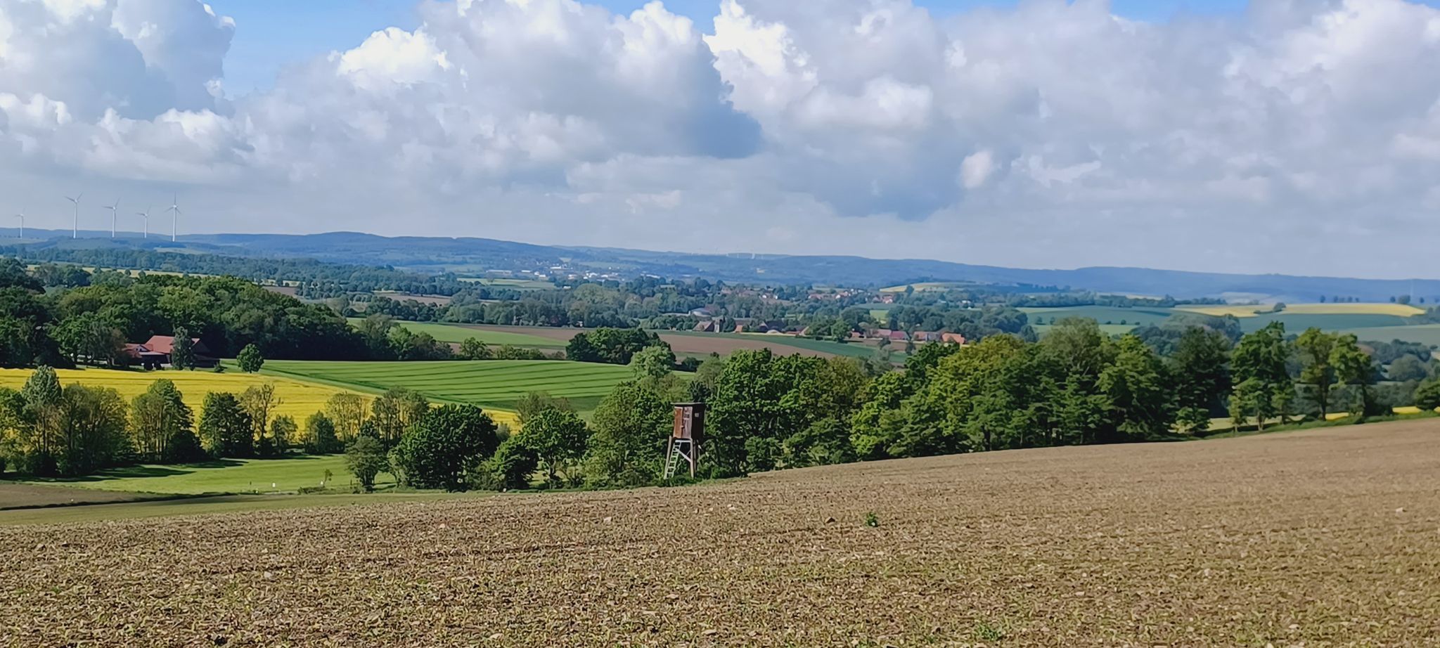 schöner Blick ins Weserberg Land