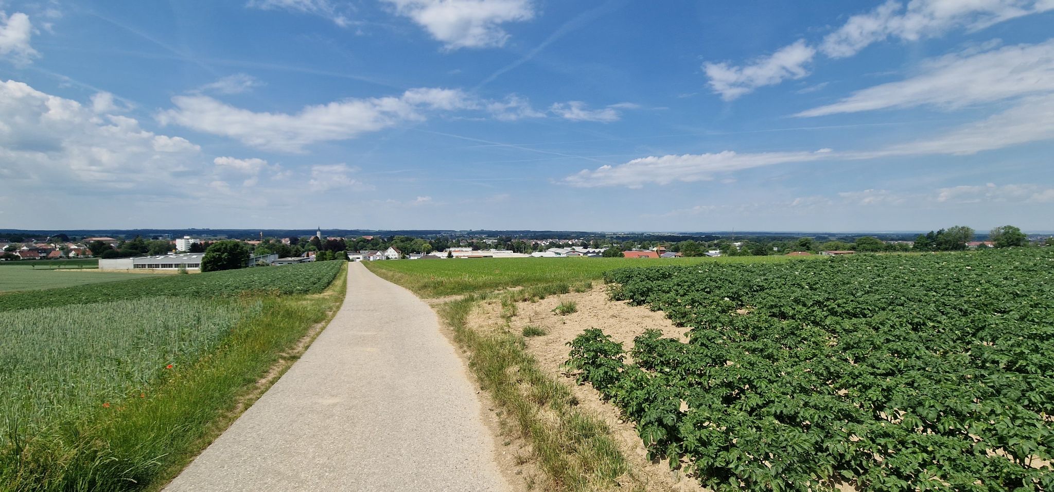 Aussicht über Ichenhausen