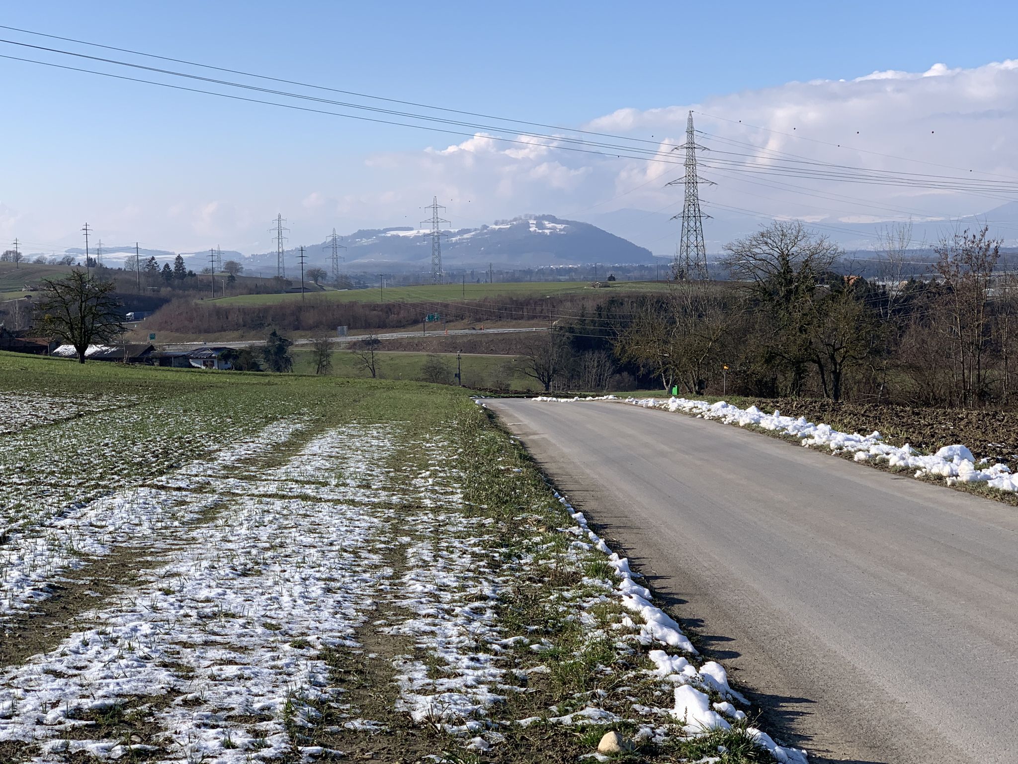 Blick zum Mont Vully