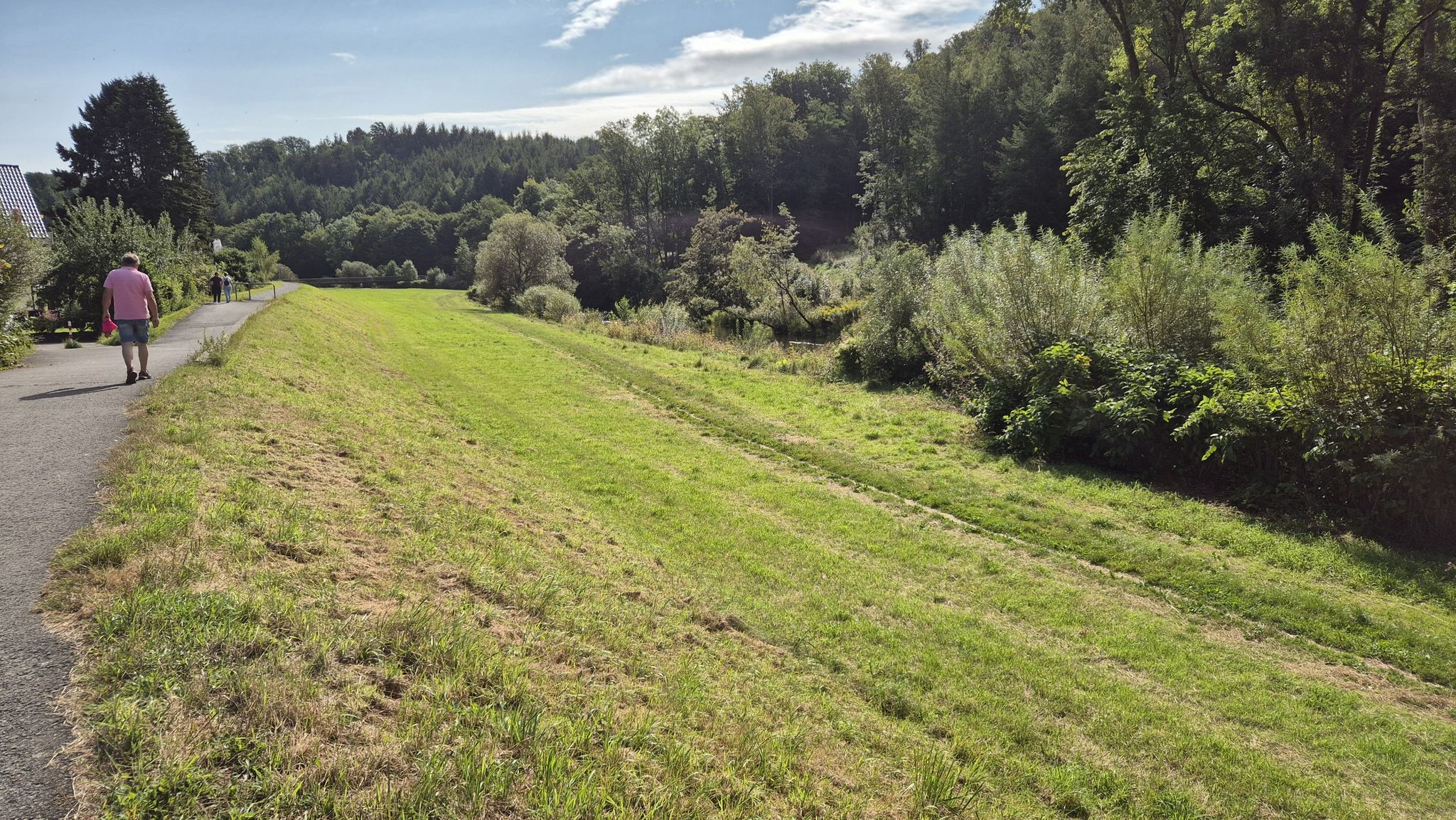 An der Agger entlang