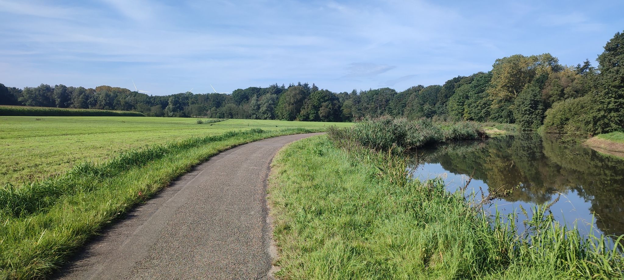 LF9a am Wasser entlang