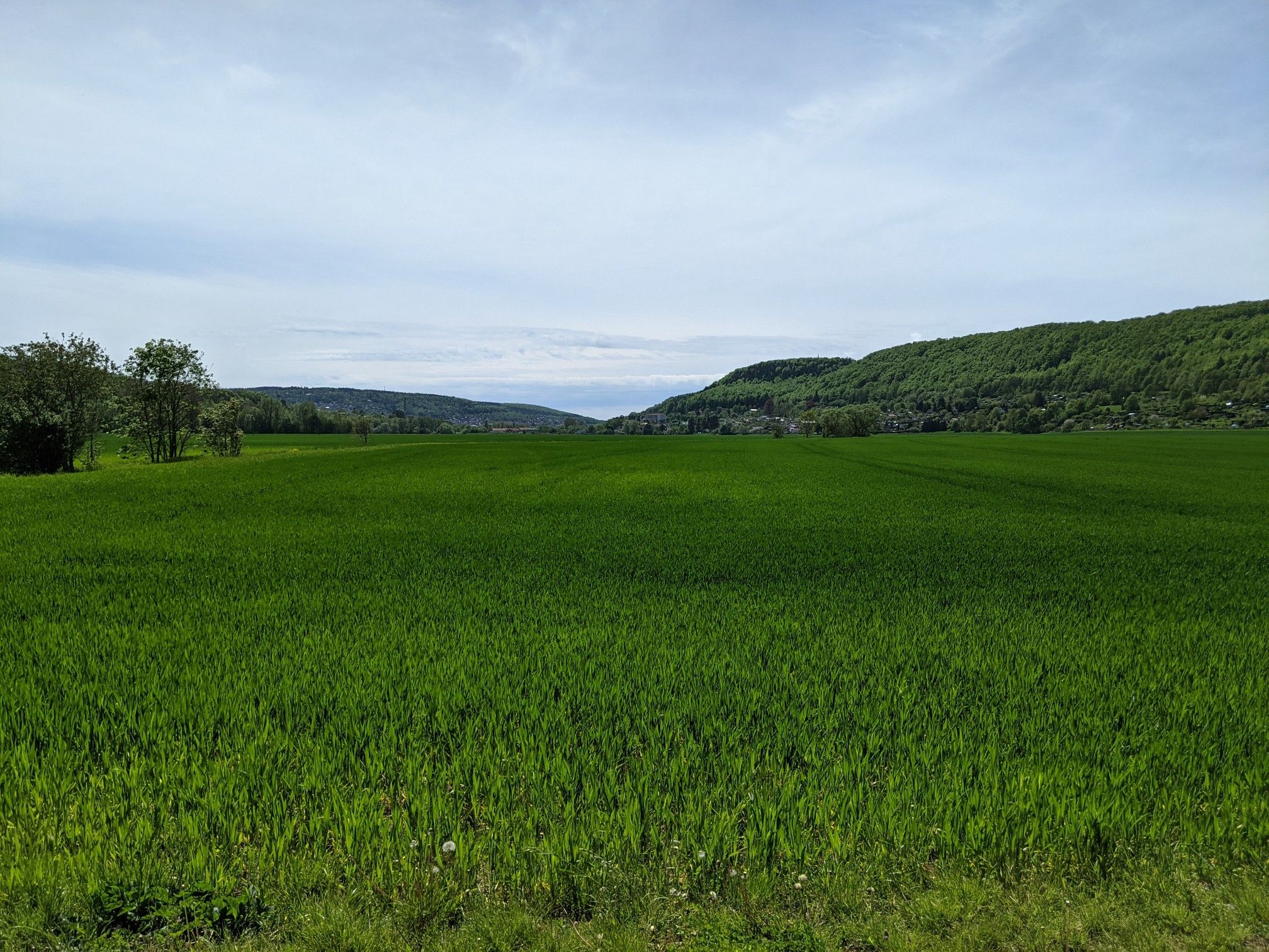 weiter Blick ins Werratal in Ri. Meiningen