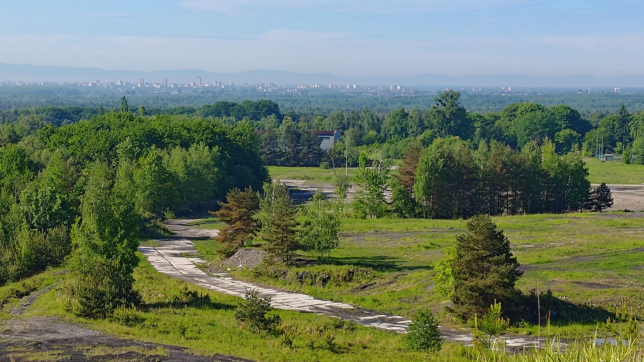 Hałda Kostuchna. Tychy jak na dłoni