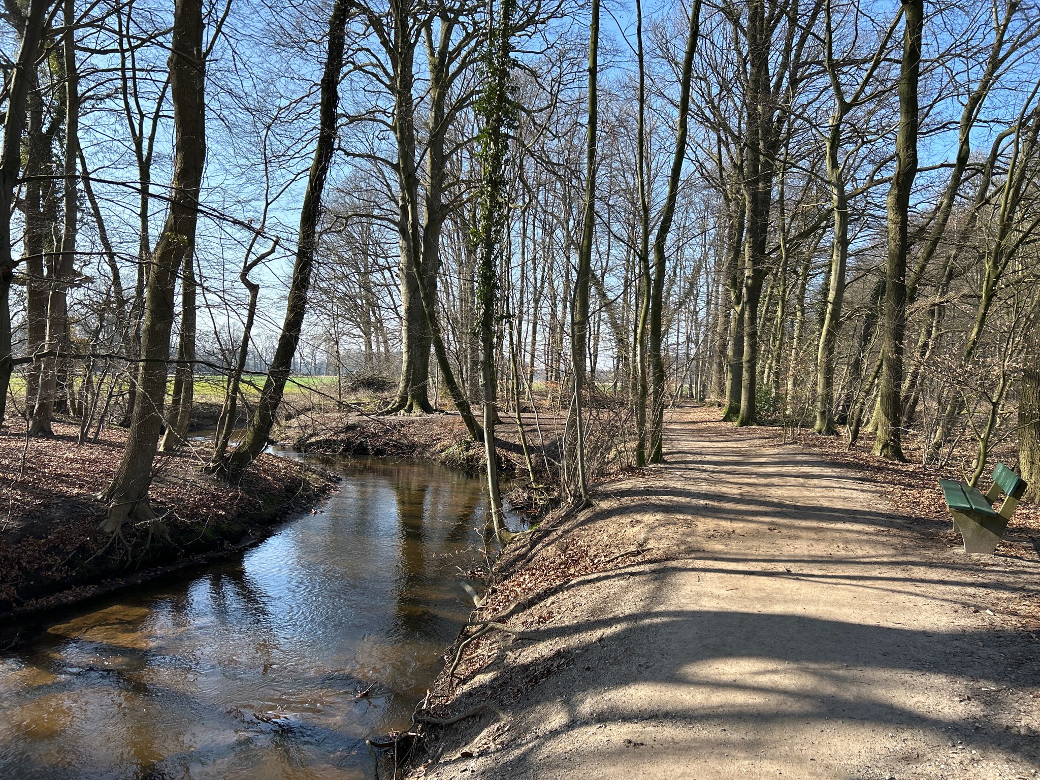 Entlang der Lutter - westlich von Isselhorst