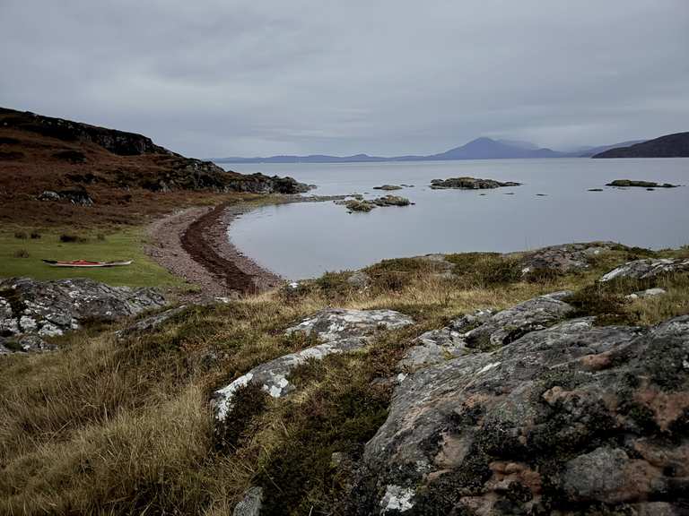 🏴󠁧󠁢󠁳󠁣󠁴󠁿 Uags Bothy to Toscaig Pier ⚓️ | Wanderung | Komoot