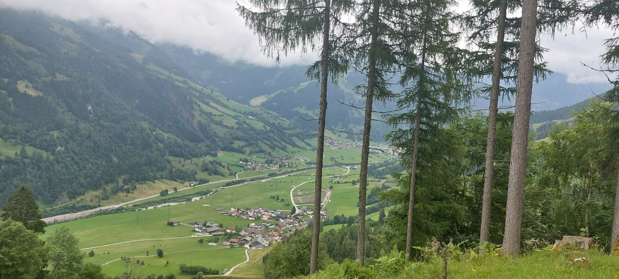 Blick ins Gasteiner-Tal