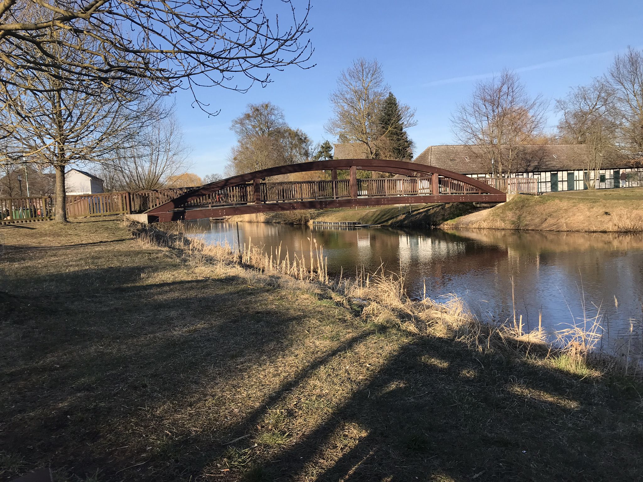Pfarreibrücke an der Torgelower Uecker