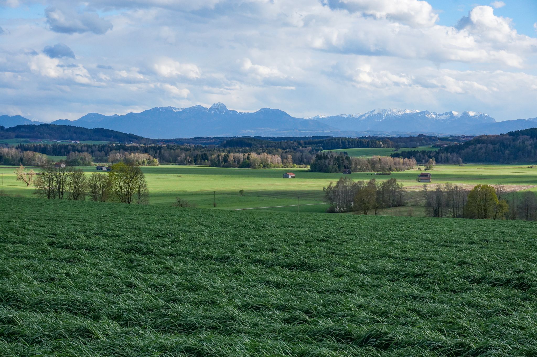 Traumhafter Ausblick kurz vor Alxing