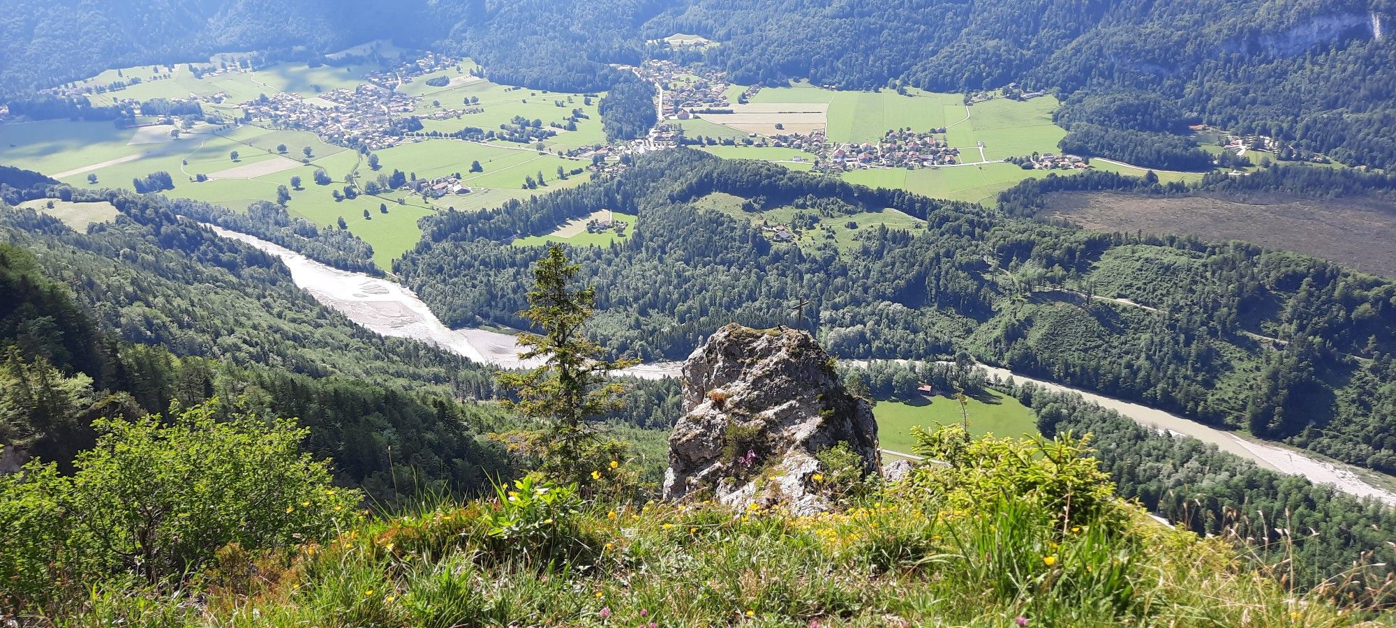 Blick auf Schleching
