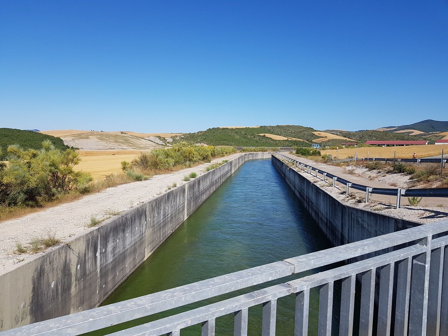 So werden die Felder mit Wasser versorgt