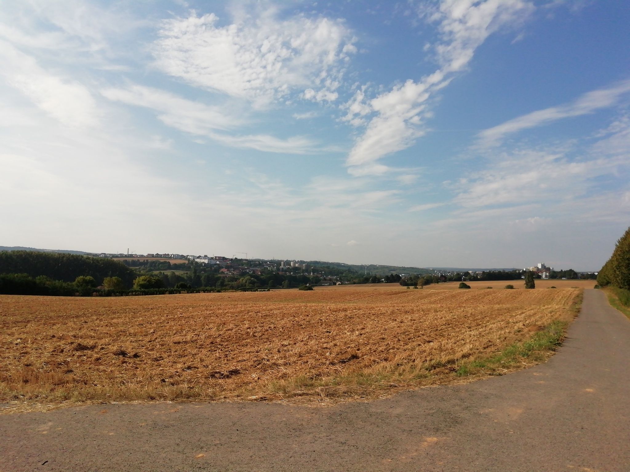 Richtung Würzburg 