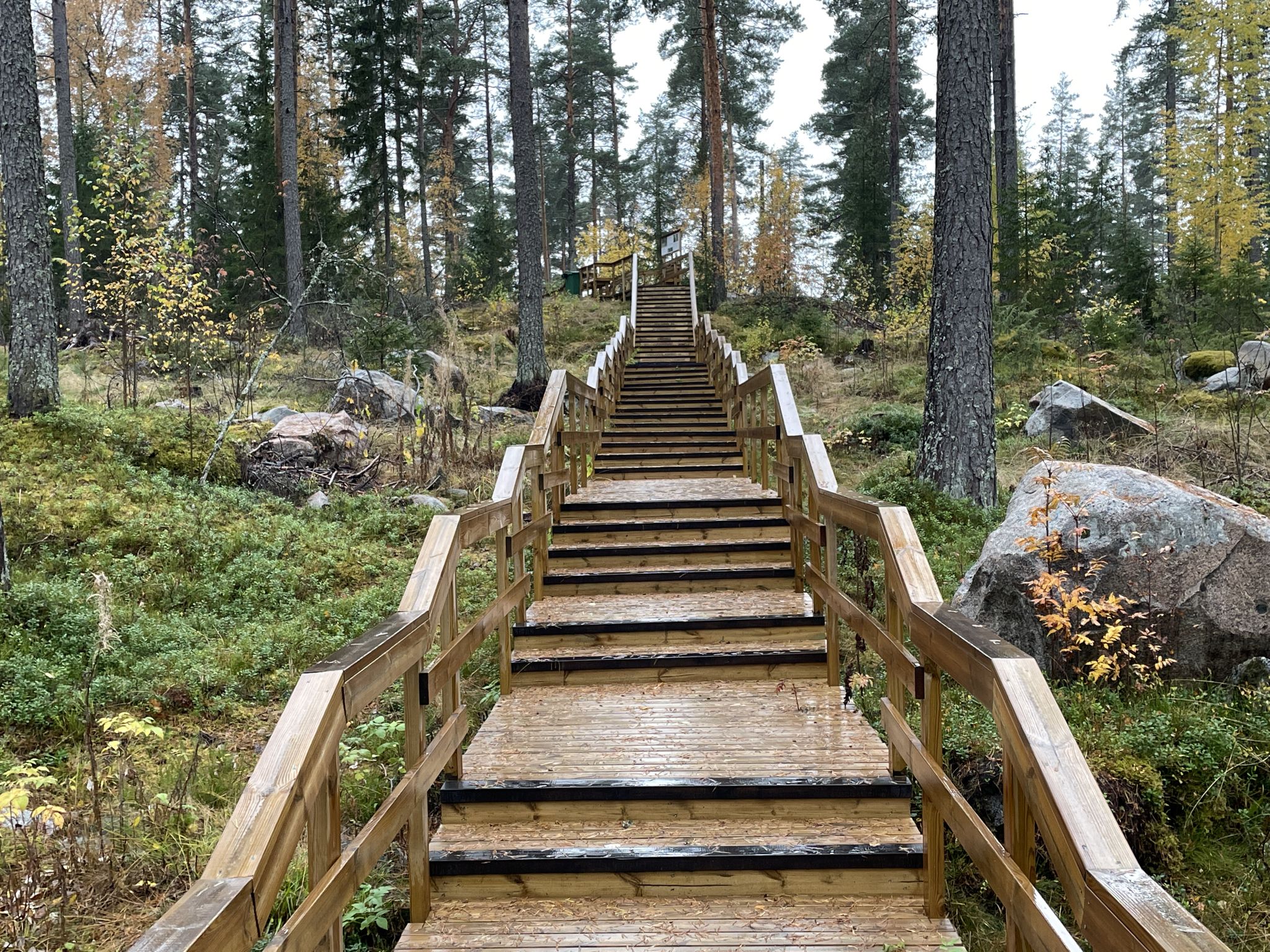 Holztreppe
