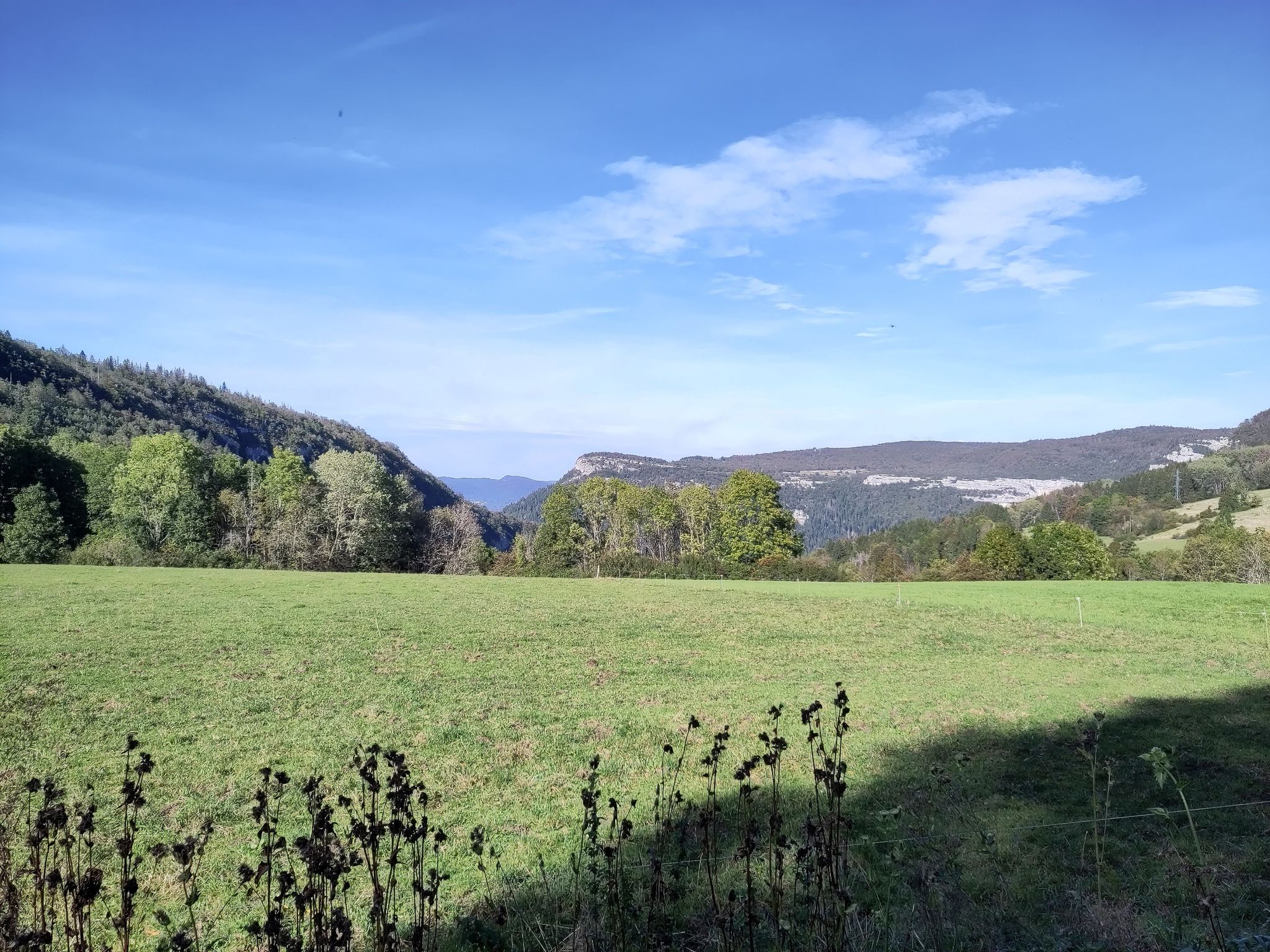 Starts and ends with this lovely view!