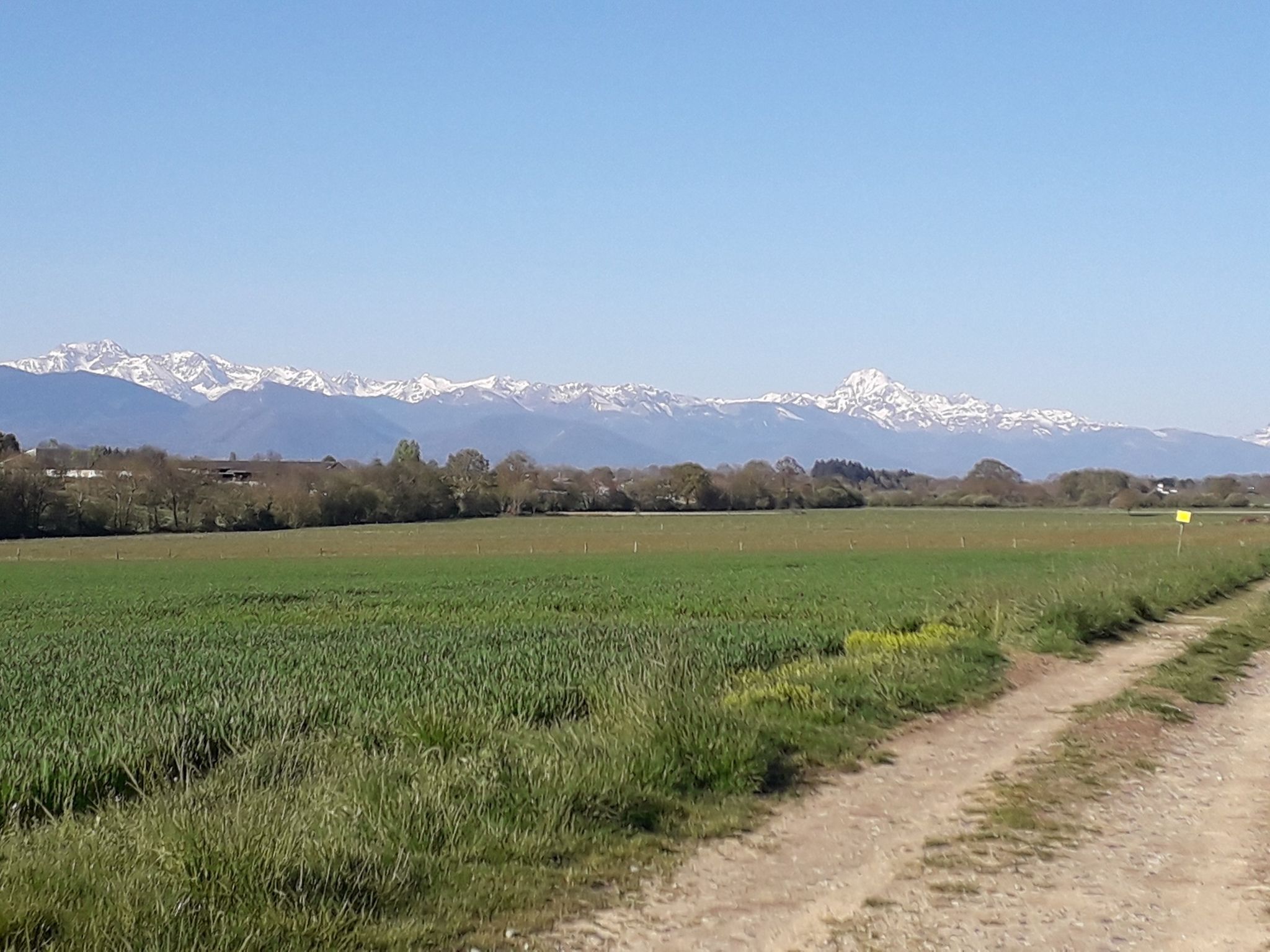 route du Cuing, le Pic du Midi
