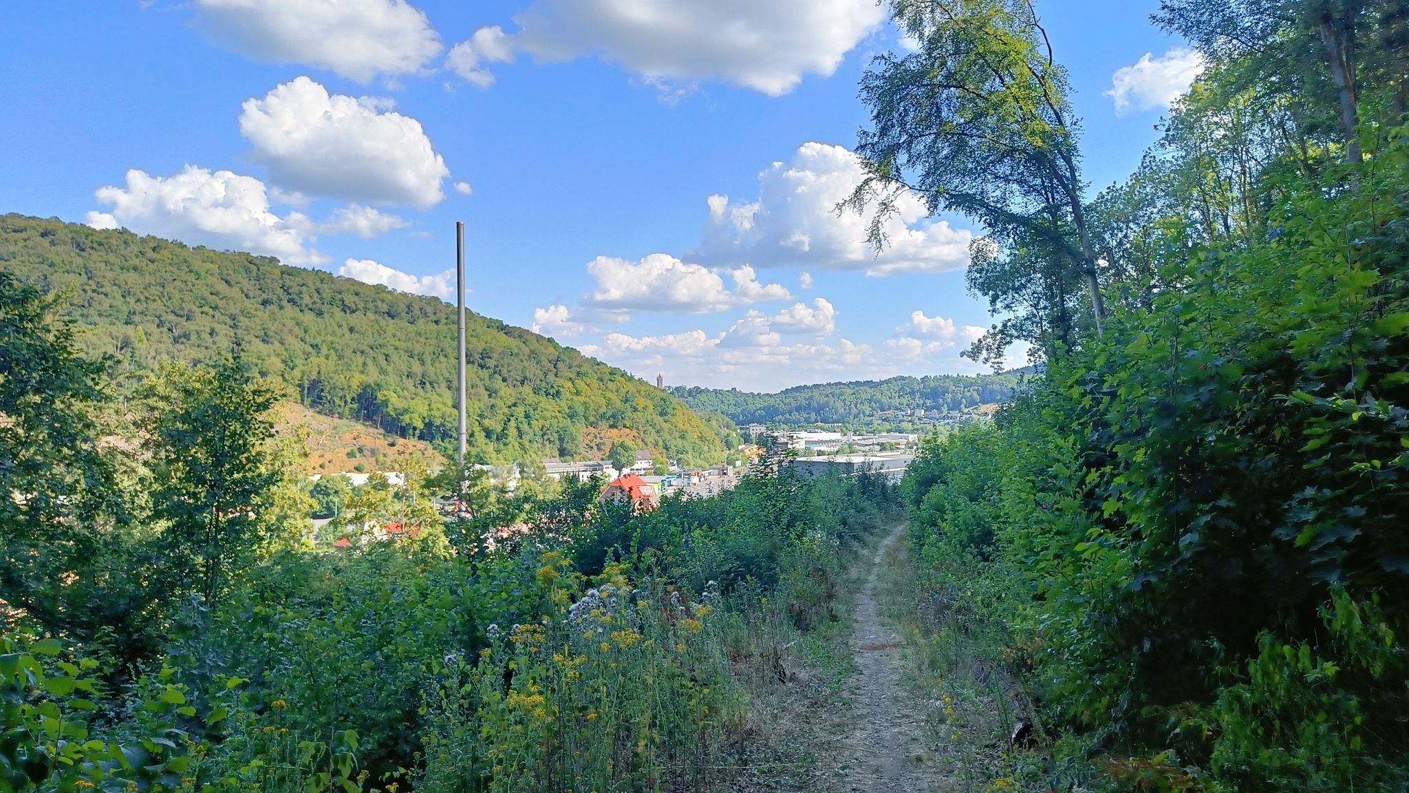 Trail nach Dillenburg