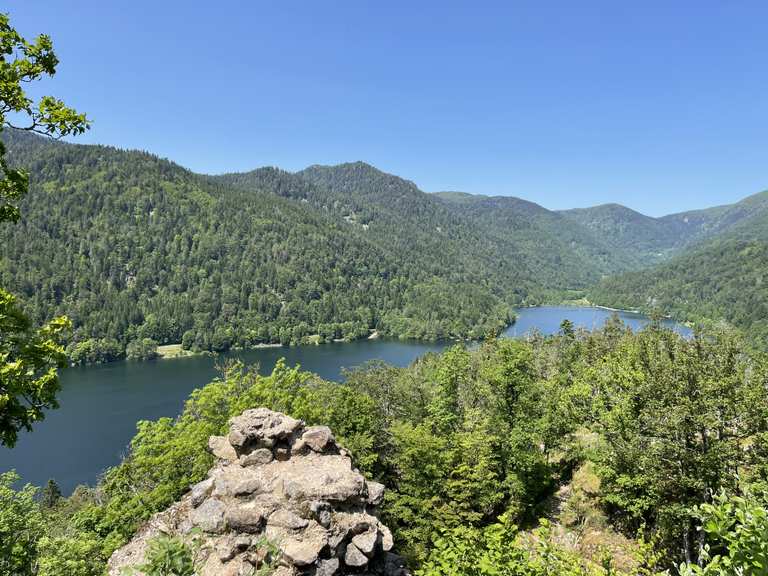 Lac de Kruth-Wildenstein – Château de Wildenstein et sentier des ...