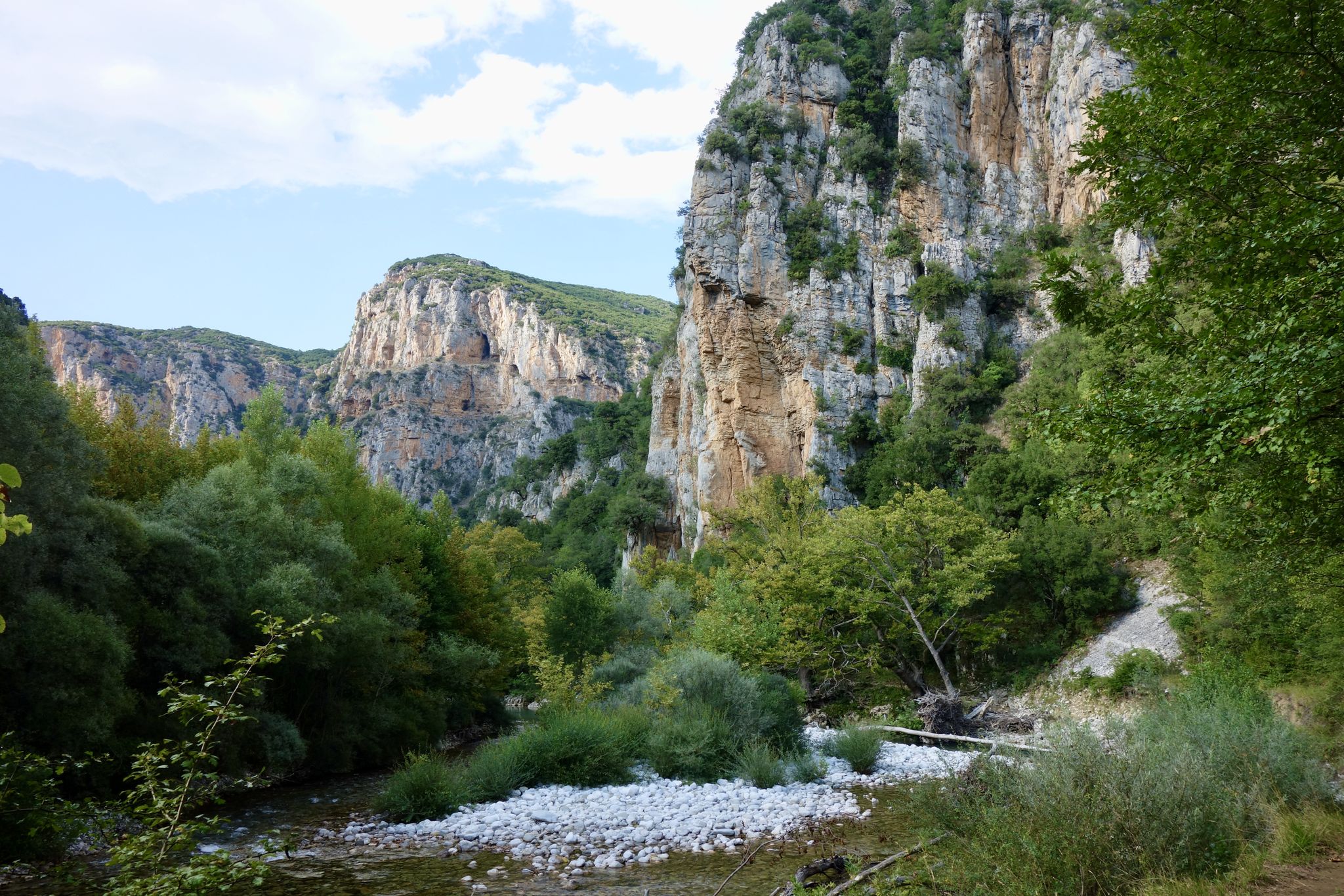Voidomatis-Schlucht