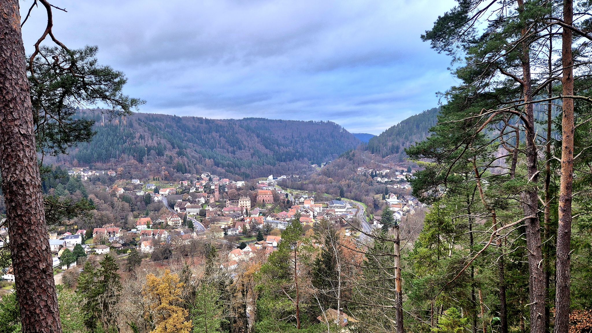 Blick nach Hirsau-Nagoldtal