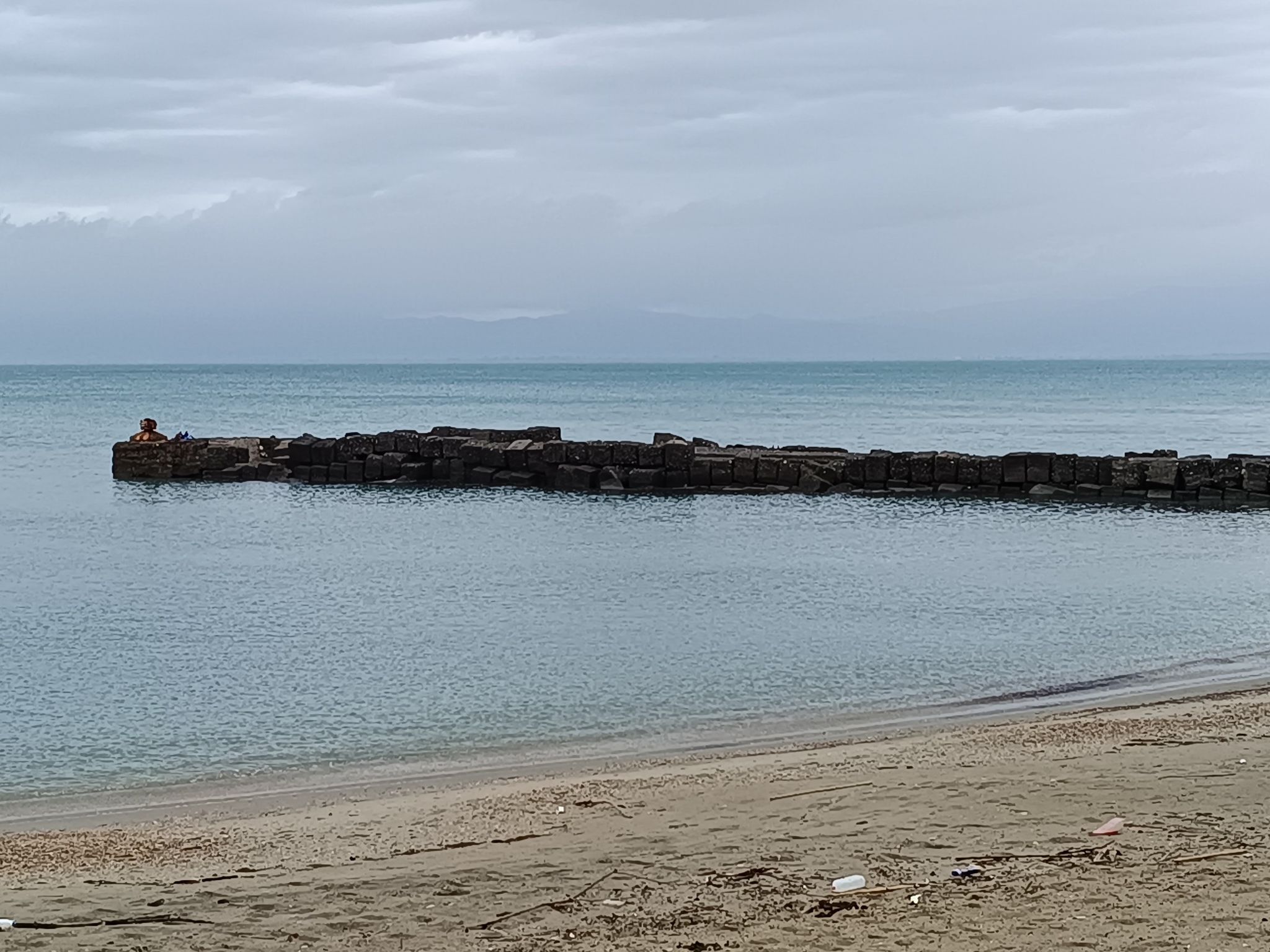 Mole und Strand