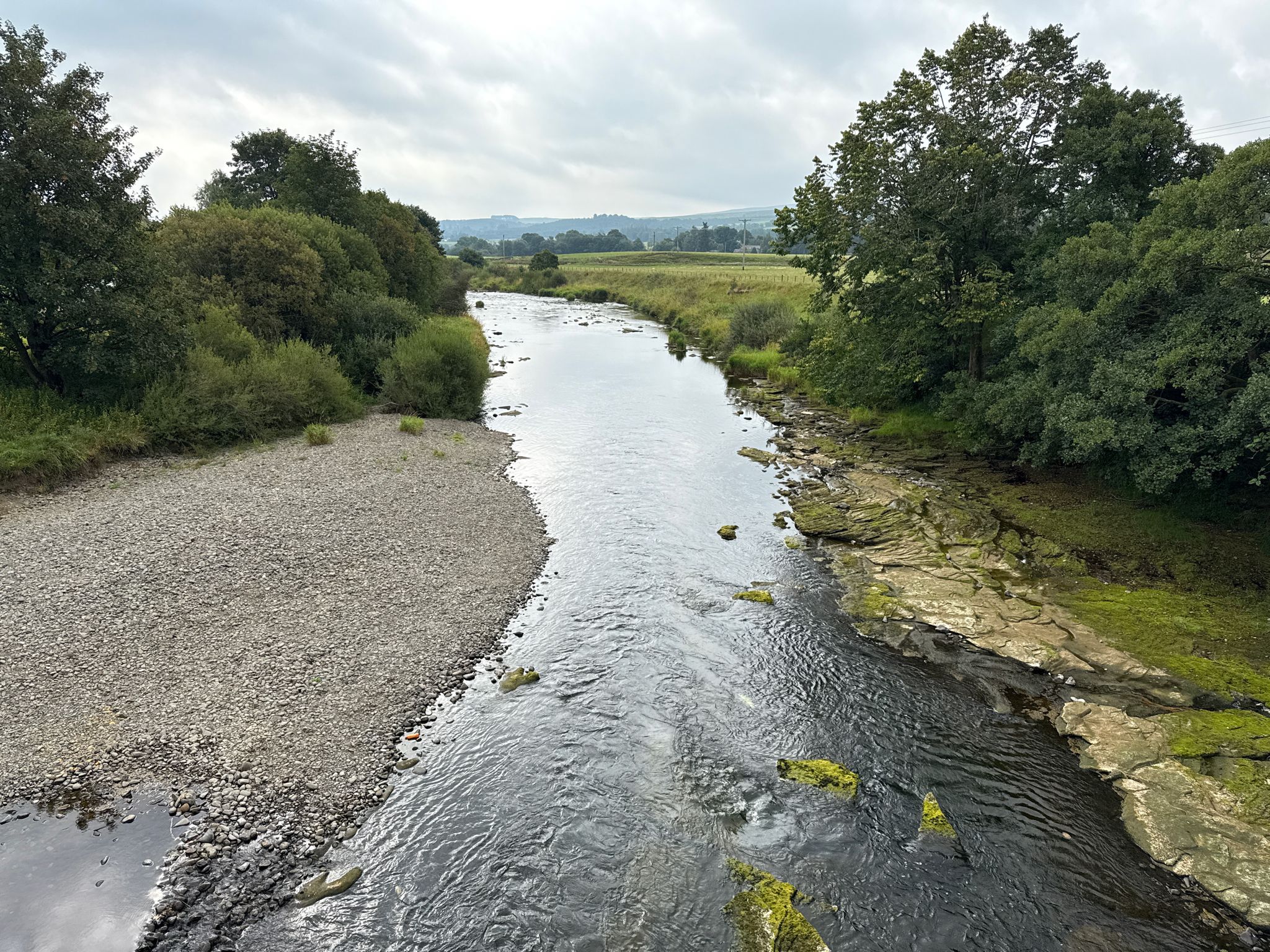 River Nith, from Blackaddie Bridge, Sanquar
