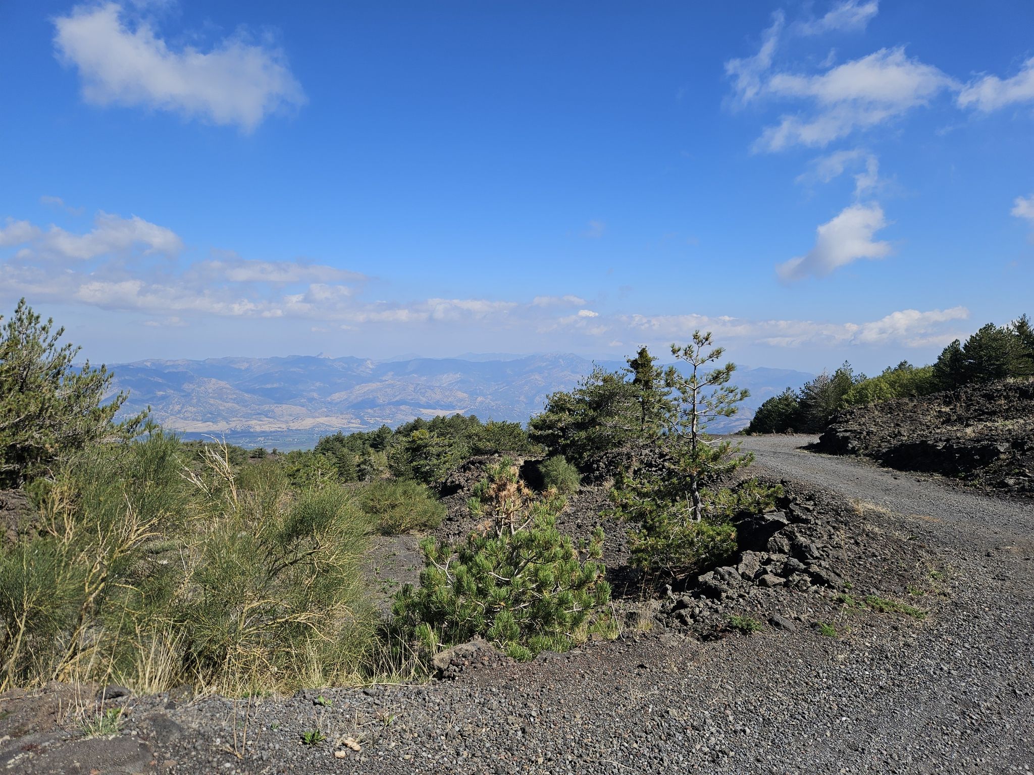 Guter Weg mit schöner Aussicht