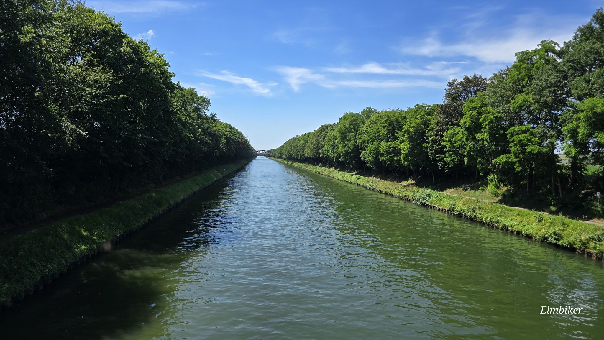 Es geht das erste Mal über den Mittellandkanal