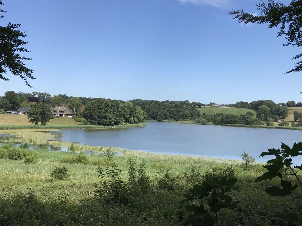 Wanderweg am Seeufer