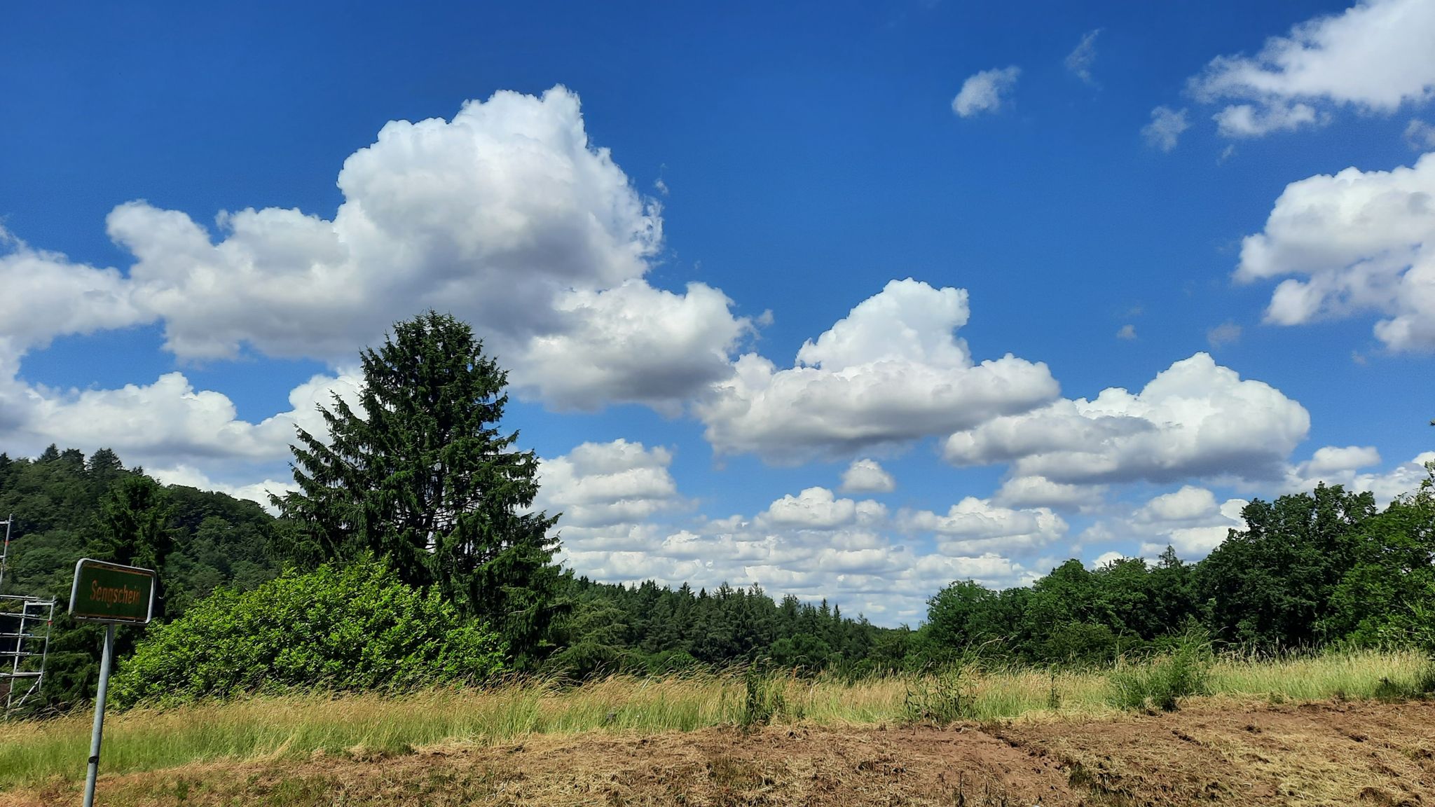 Tolle Wolkenbildung bei Sengscheid