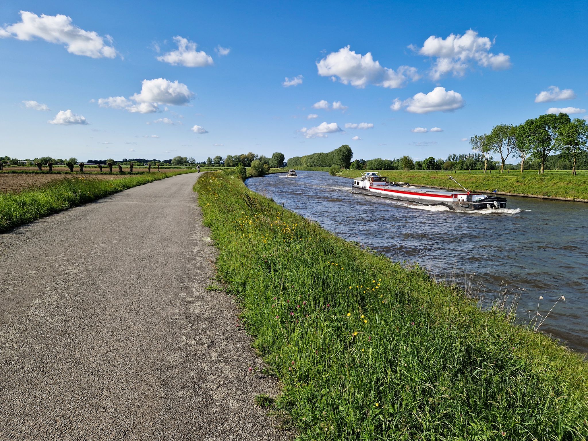 Langs de Schelde bij Gavere
