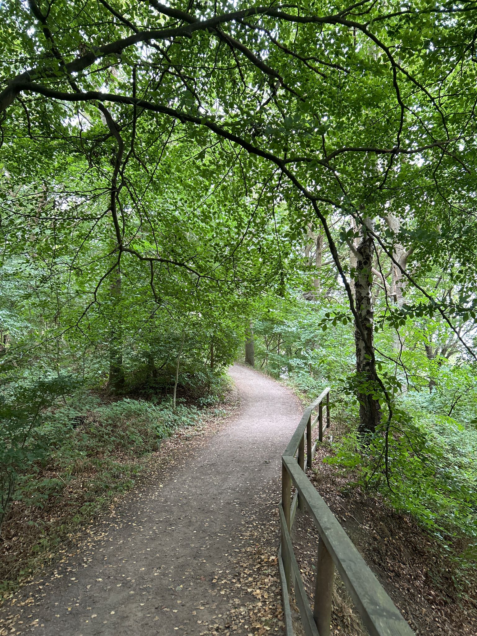 Landborgspromenaden oberhalb des Strandes … toller Panoramaweg