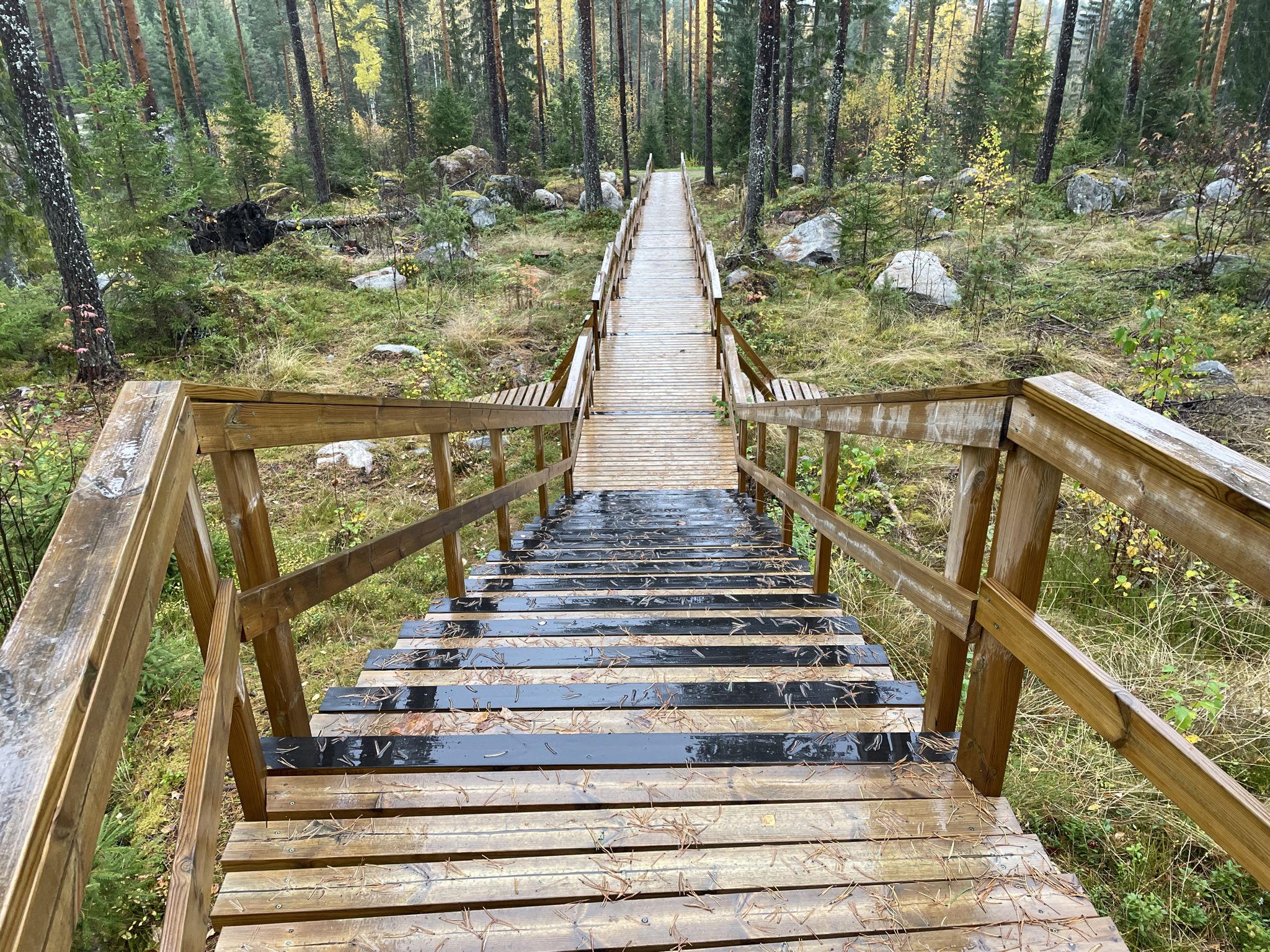 Holztreppe